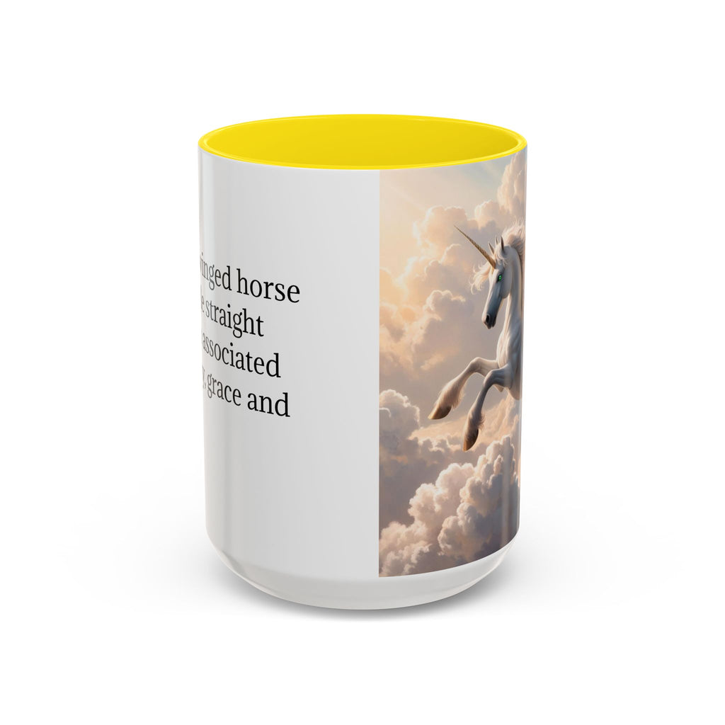 Unicorn Coffee Cup: Enchanted Alicorn Mug, Legendary Creature, Fairytale Gift