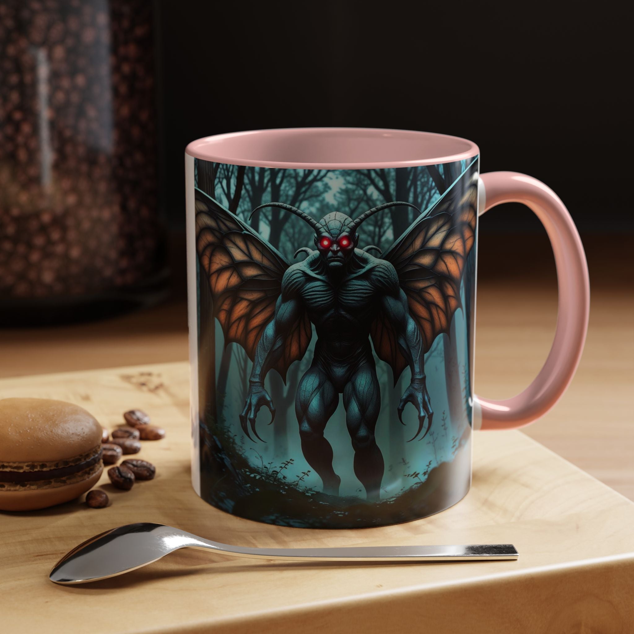Mothman Mug: Supernatural Coffee Cup, Mythical Creature, Urban Legend (Forrest)