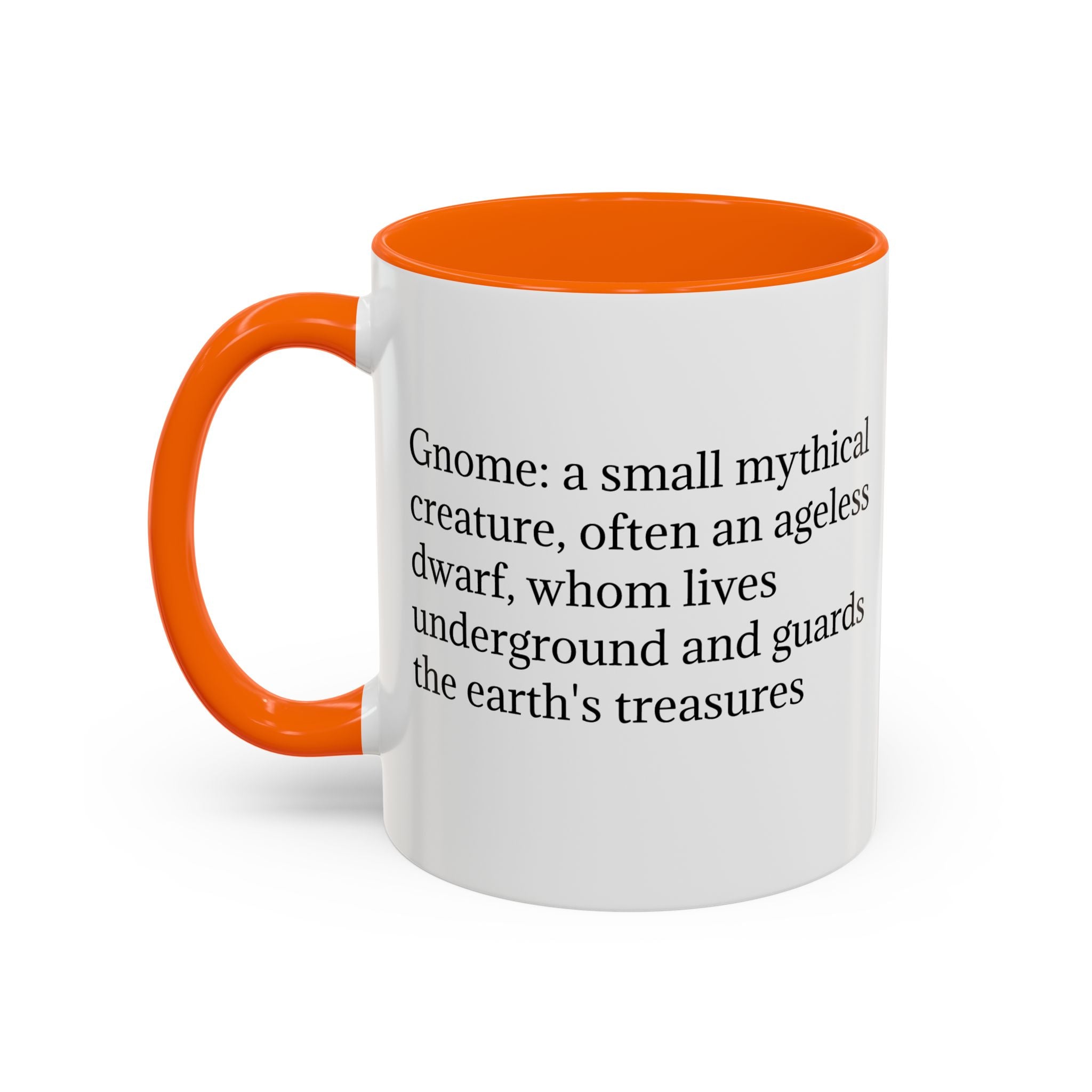 Gnome Coffee Mug: Nordic Folklore Gift, Scandinavian Nisse, Enchanted Mushroom Garden