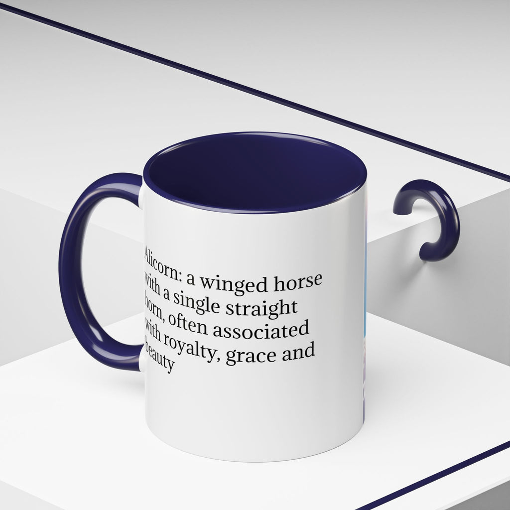 Unicorn Coffee Cup: Fantasy Alicorn Mug, Legendary Creature, Enchanted Gift (Purple)