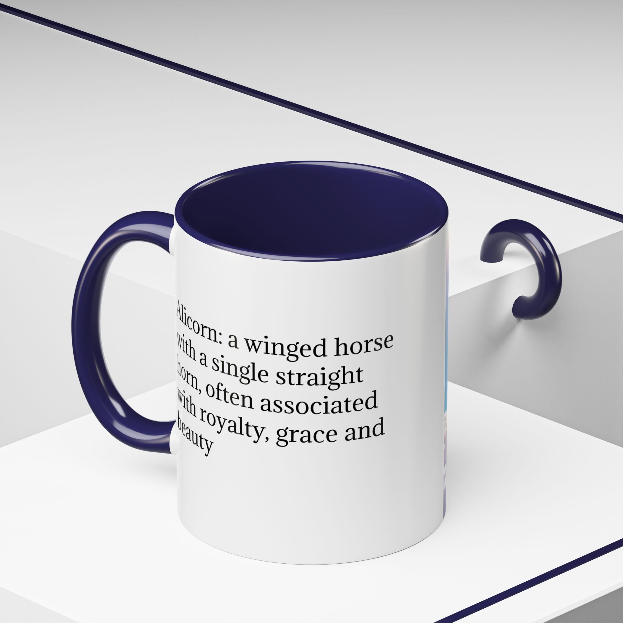 Unicorn Coffee Cup: Fantasy Alicorn Mug, Legendary Creature, Enchanted Gift (Purple)