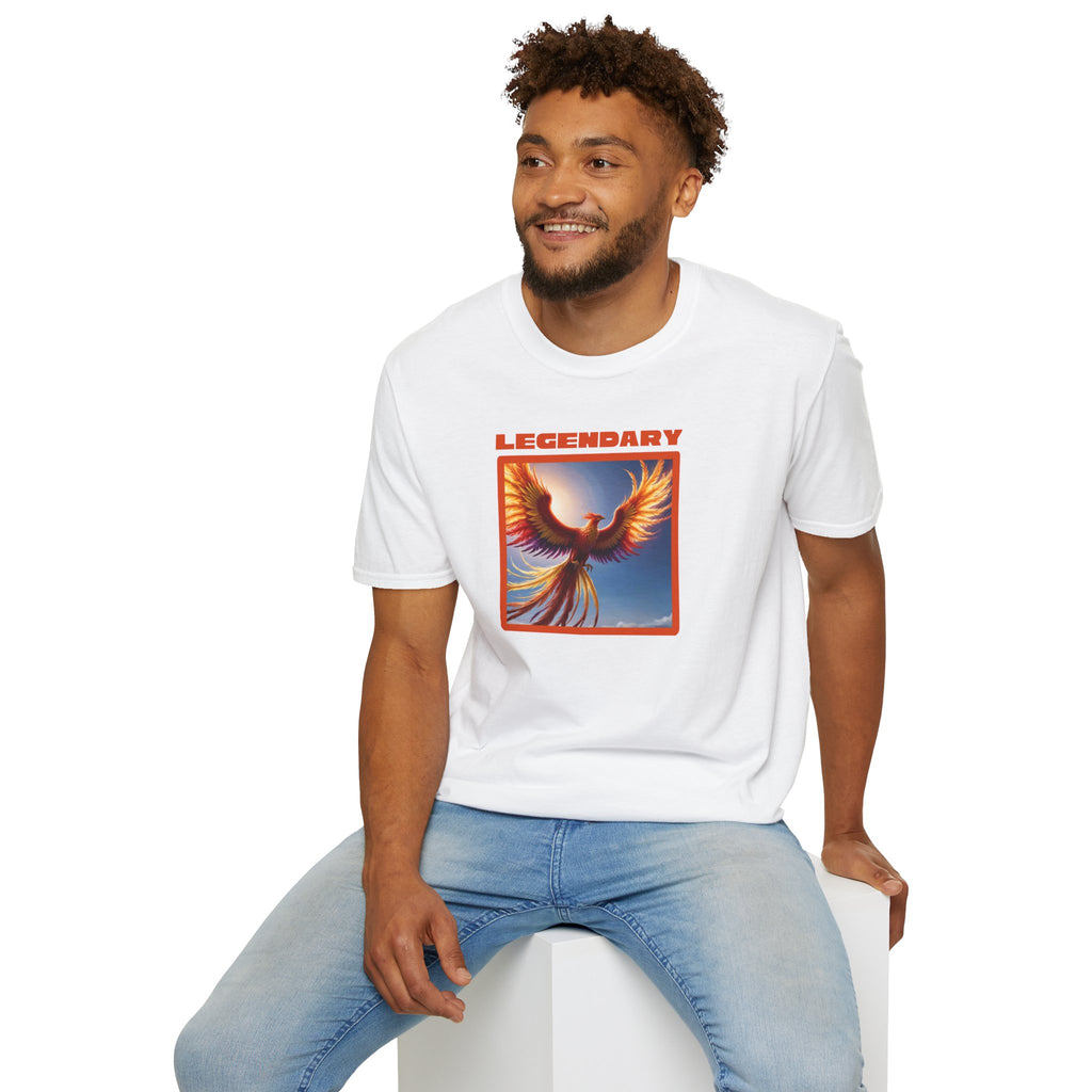 Phoenix Shirt: Legendary Bird Graphic Tee, Phoenix Rising, Mythical Creature Tshirt