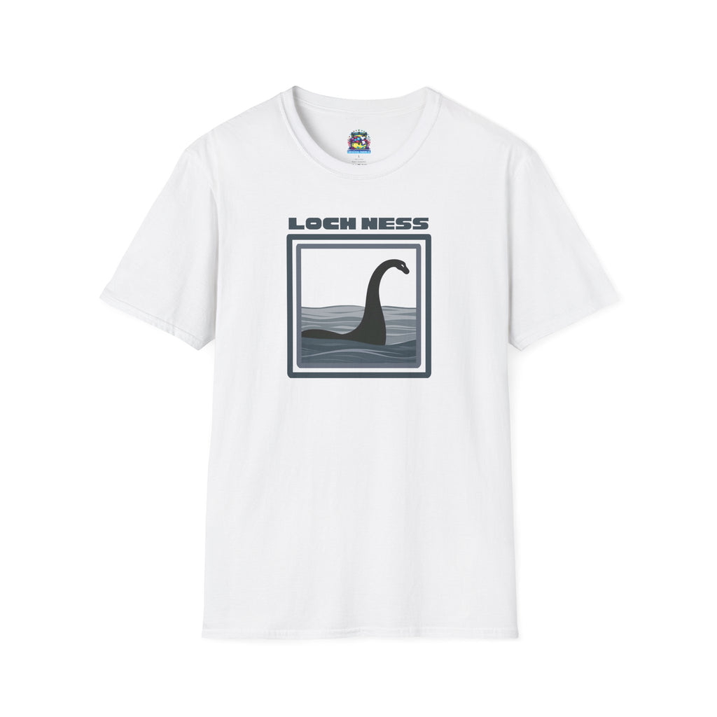 Lochness Monster Shirt: Plesiosaurus Graphic Tee, Nessie T-Shirt, Loch Ness Retro Clothing