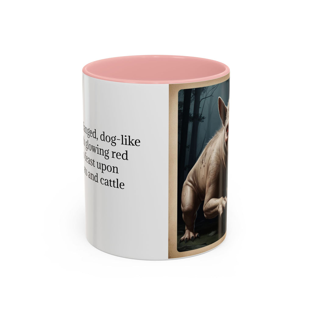 Chupacabra Mug: Supernatural Coffee Cup, Cryptid Beast, Mexican Folklore Gift