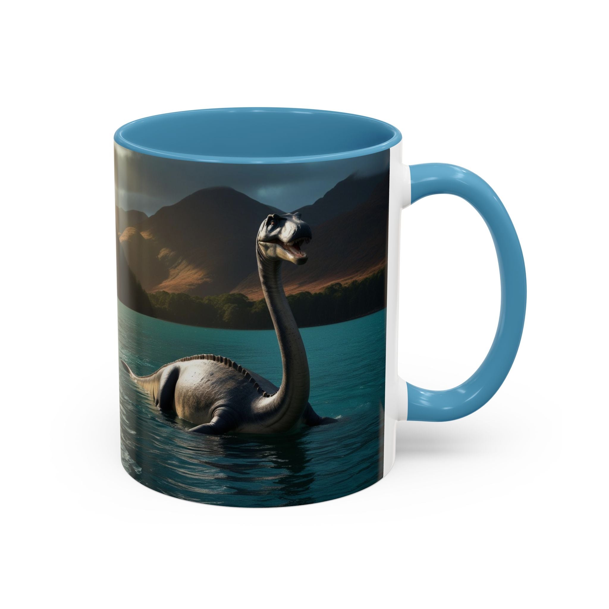 Loch Ness Monster Coffee Mug: Nessie Cryptid Gift, Scottish Sea Creature