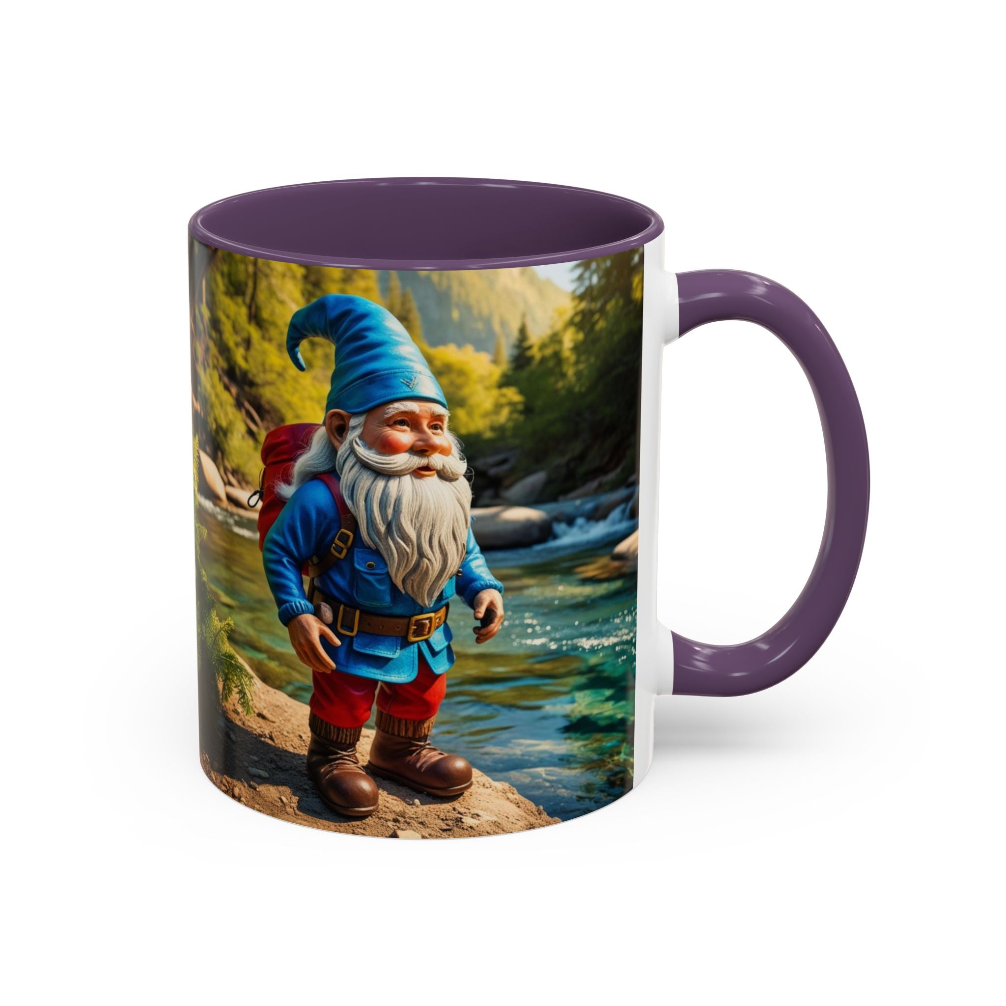 Gnome Mug: Nordic Folklore Gift, Scandinavian Nisse, Enchanted Creature Coffee Cup