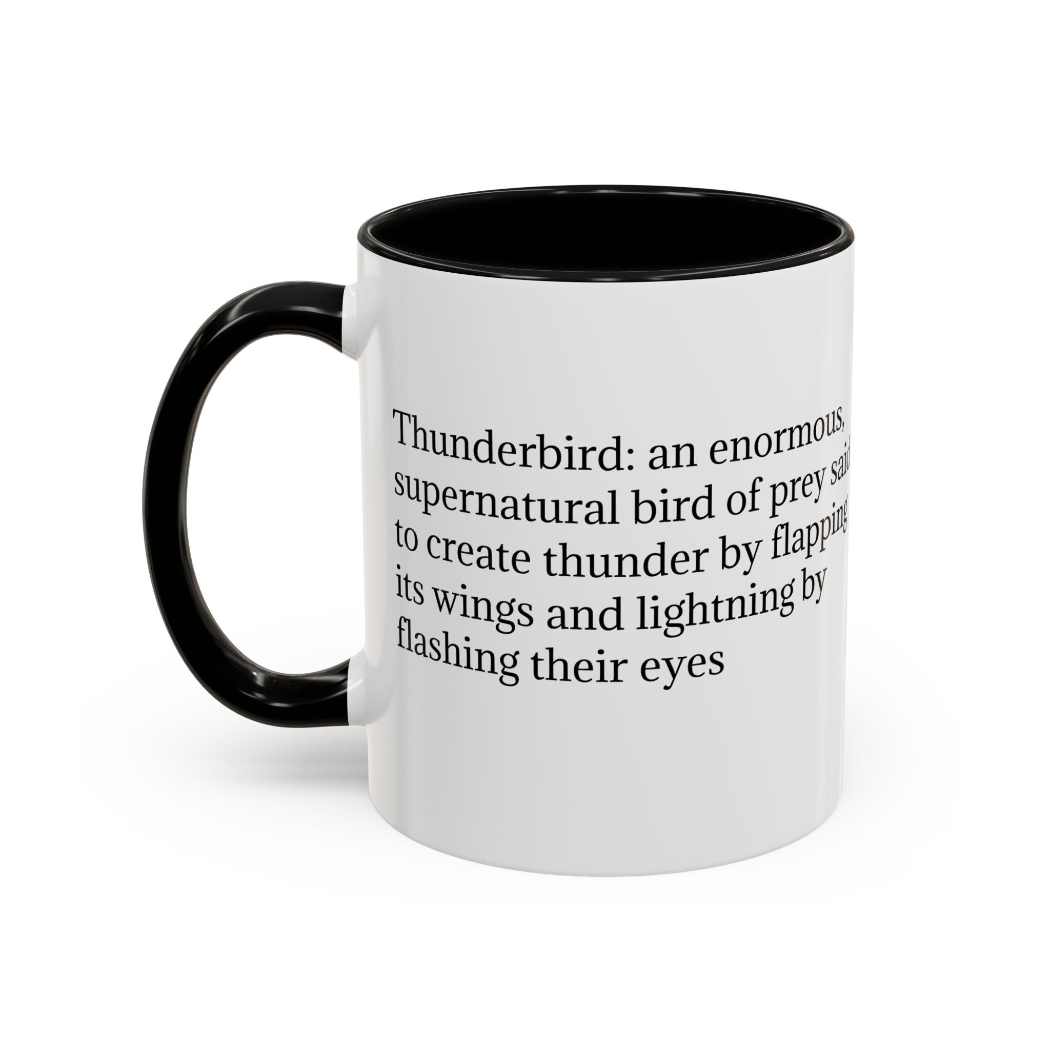 Thunderbird Coffee Mug: Native American Spirit Animal, Southwest Folklore