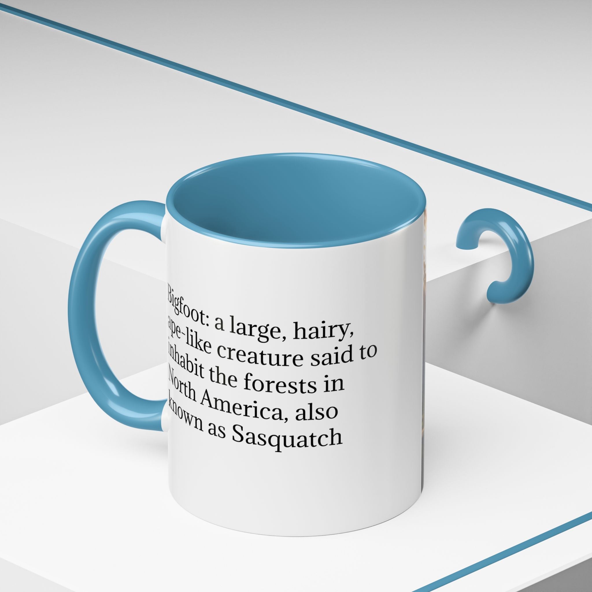 Bigfoot Coffee Cup: Sasquatch Coffee Mug, Pacific Northwest Cryptid, Mythical Creature