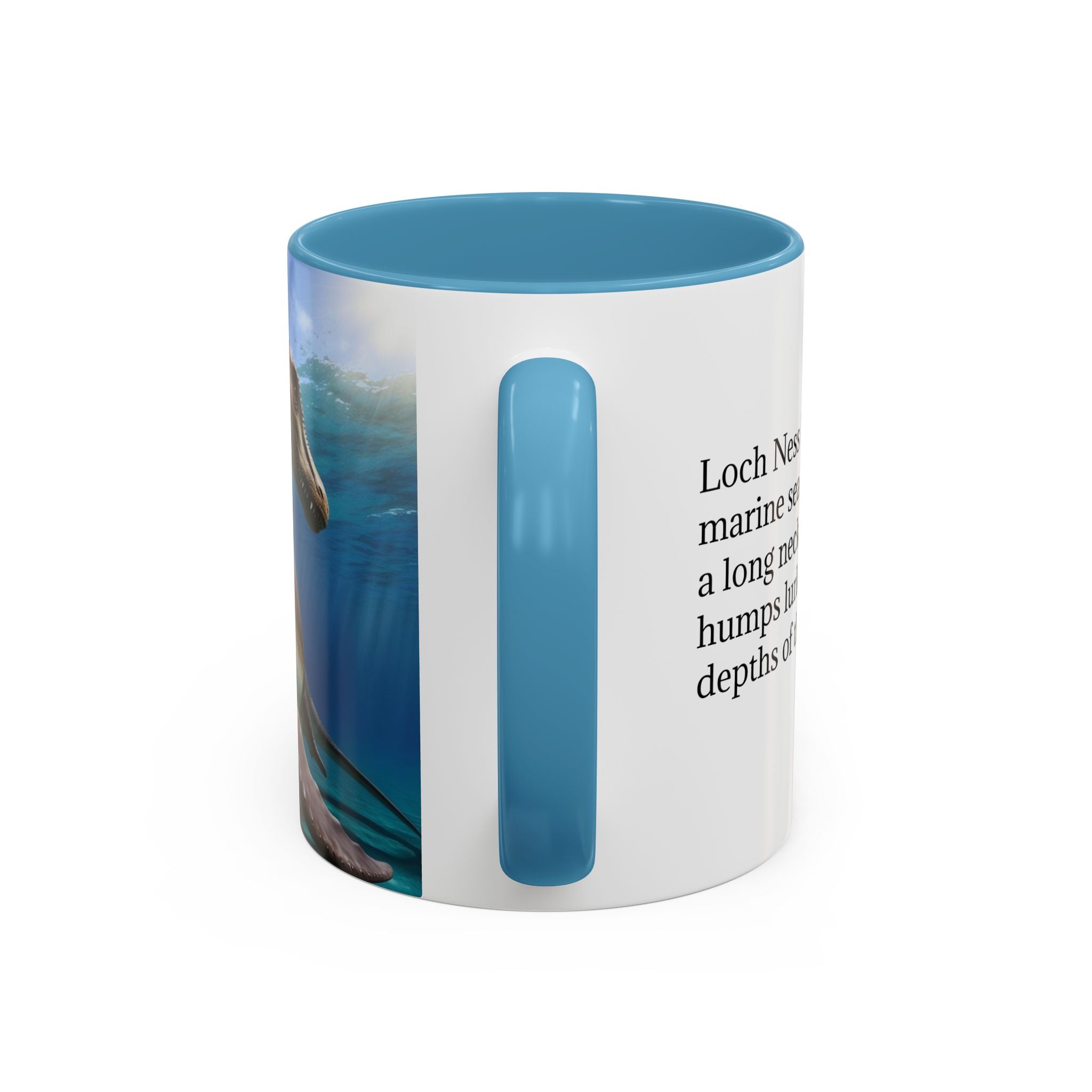 Loch Ness Monster: Nessie Coffee Mug, Mythical Sea Creature, Plesiosaurus Gift