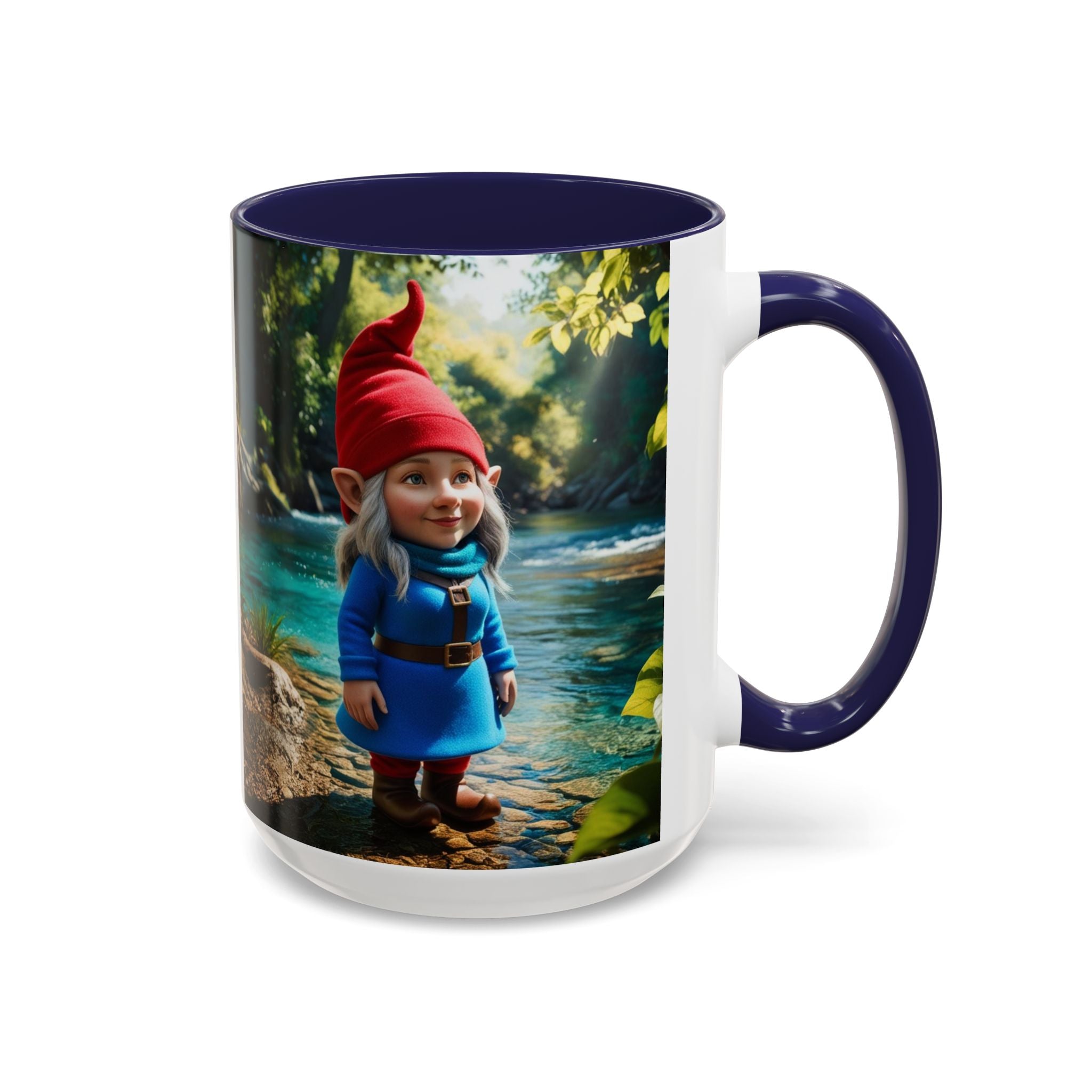 Gnome Mug: Scandinavian Nisse, Nordic Folklore Gift, Mythical Creature Coffee Cup