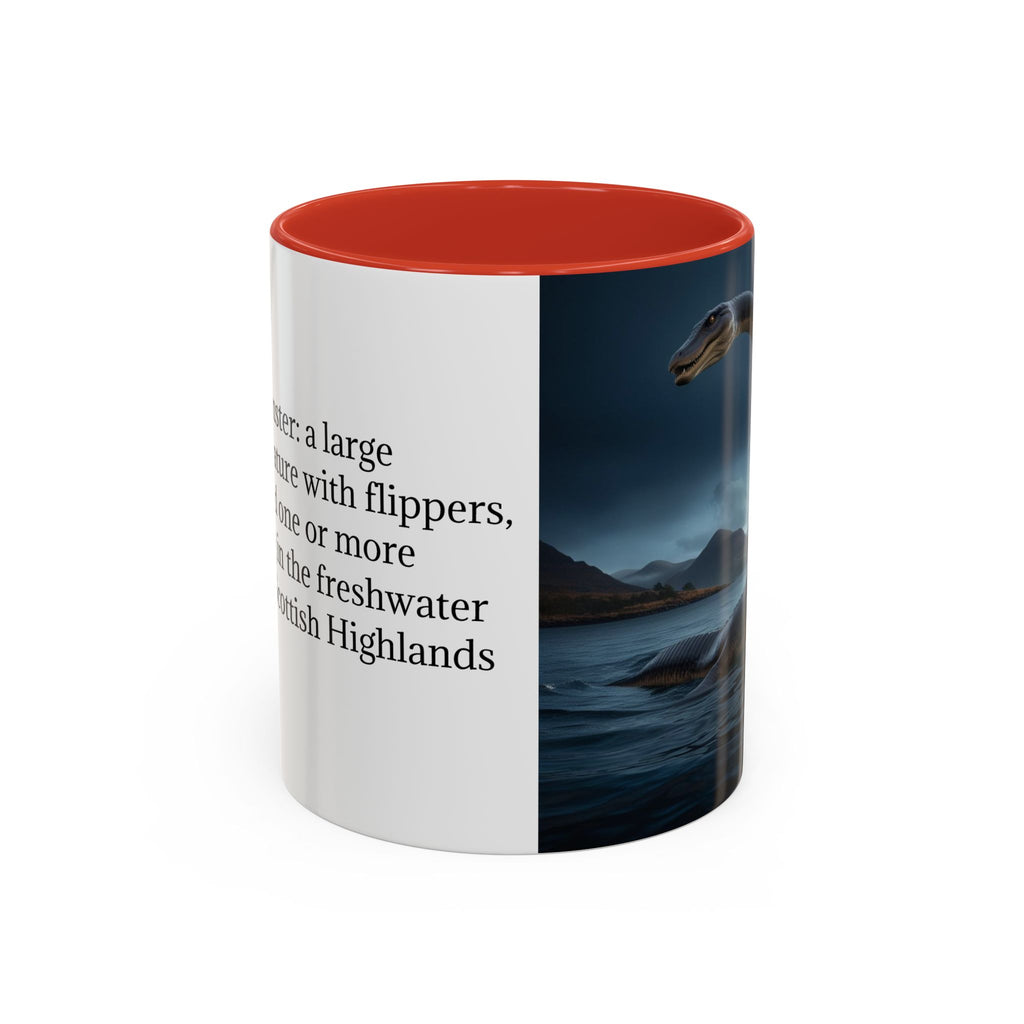 Loch Ness Monster: Nessie Coffee Cup, Legendary Sea Creature, Plesiosaurus Gift