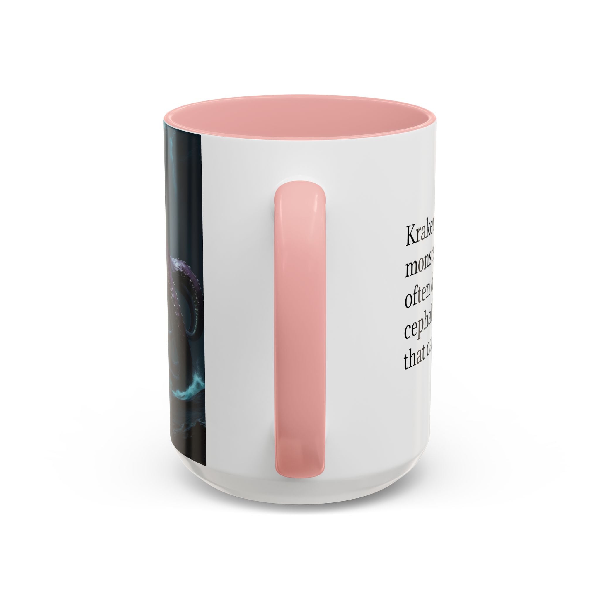 Kraken Coffee Cup: Giant Squid Coffee Mug, Mythical Creature, Octopus Gift