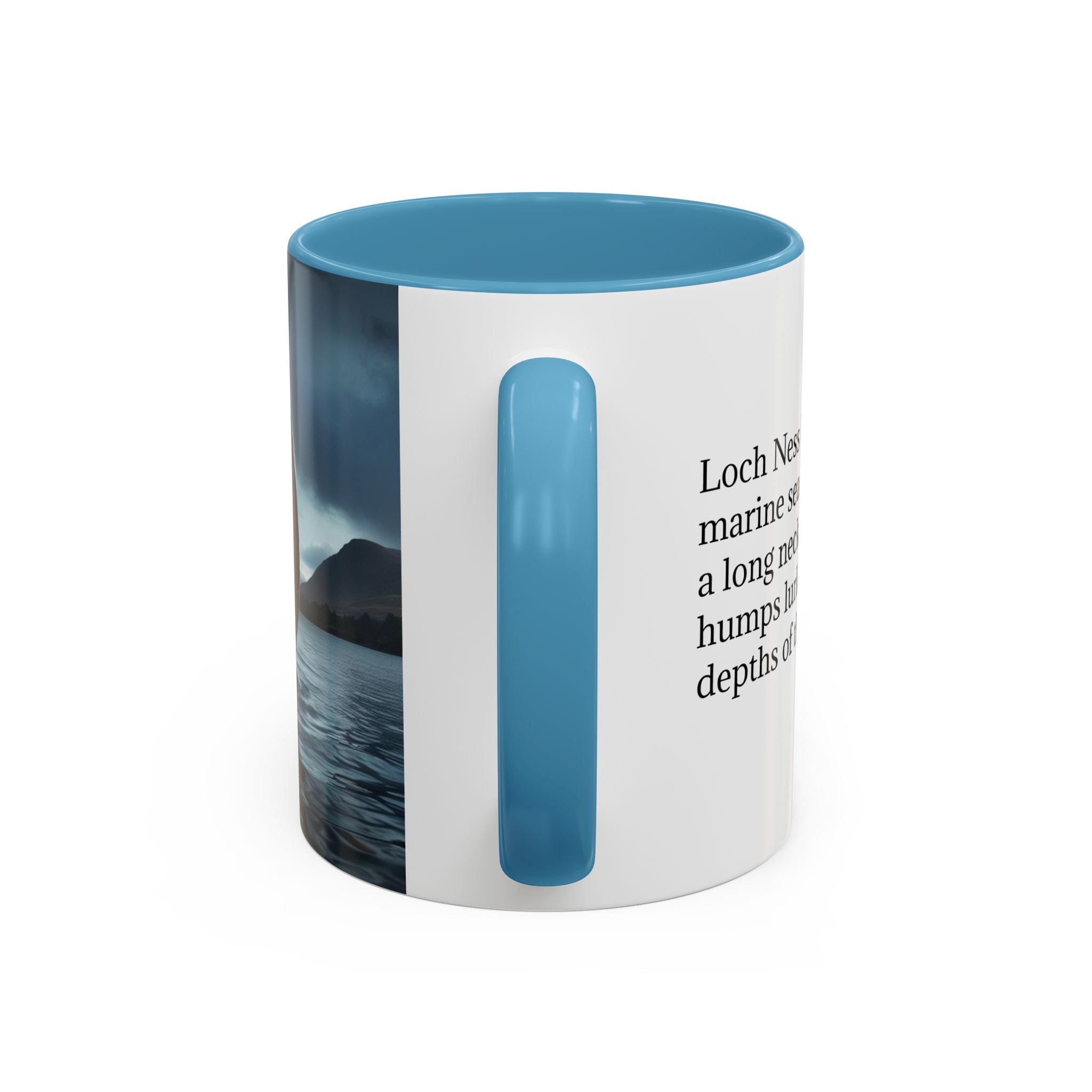 Loch Ness Monster: Nessie Coffee Cup, Legendary Sea Creature, Plesiosaurus Gift