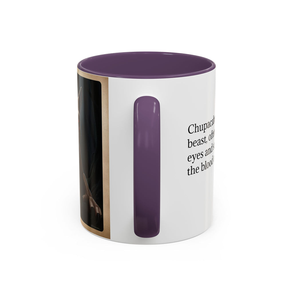 Chupacabra Mug: Supernatural Coffee Cup, Cryptid Beast, Mexican Folklore Gift