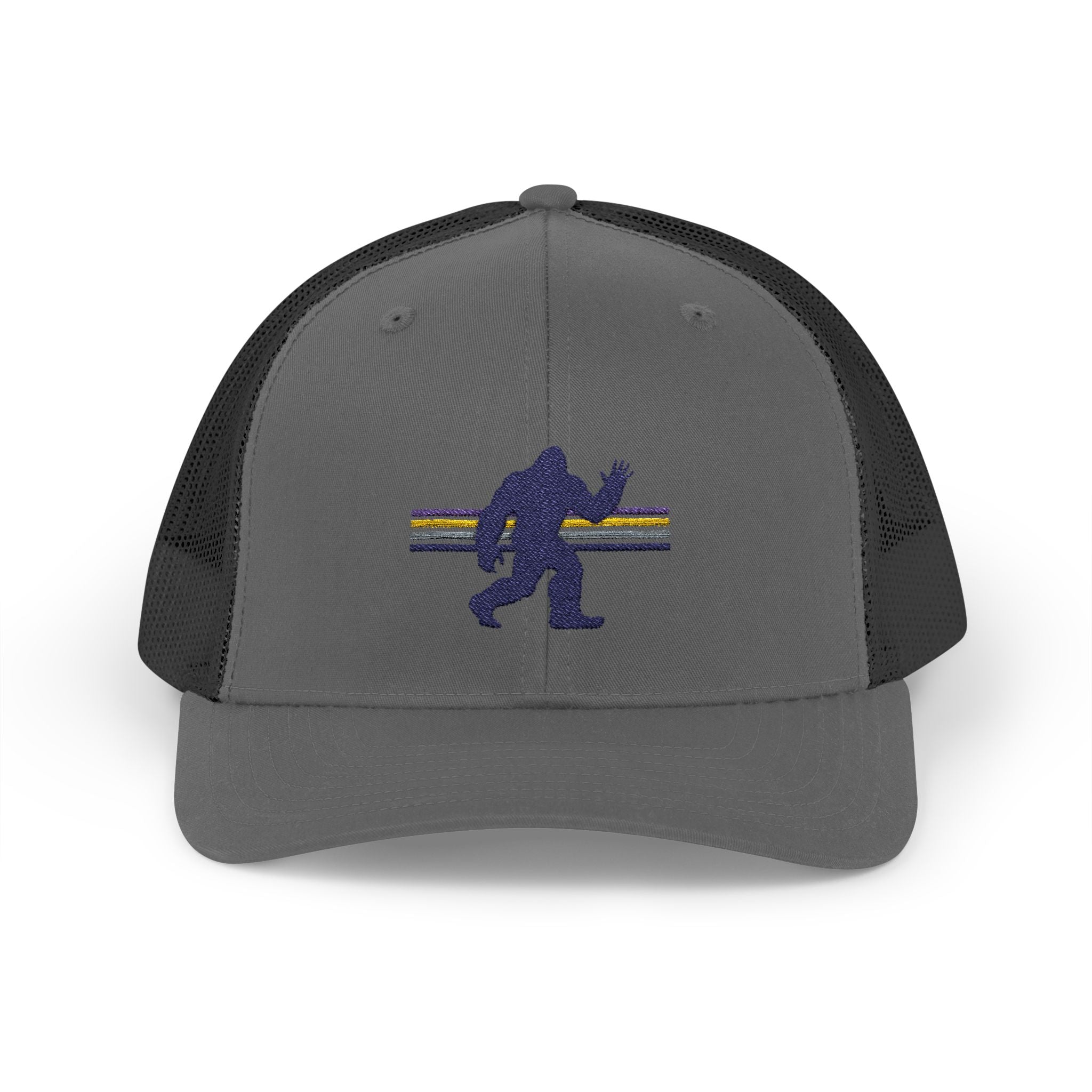 Bigfoot Baseball Cap: Sasquatch Trucker Hat, Snapback Hat, Embroidered Outdoor Gear