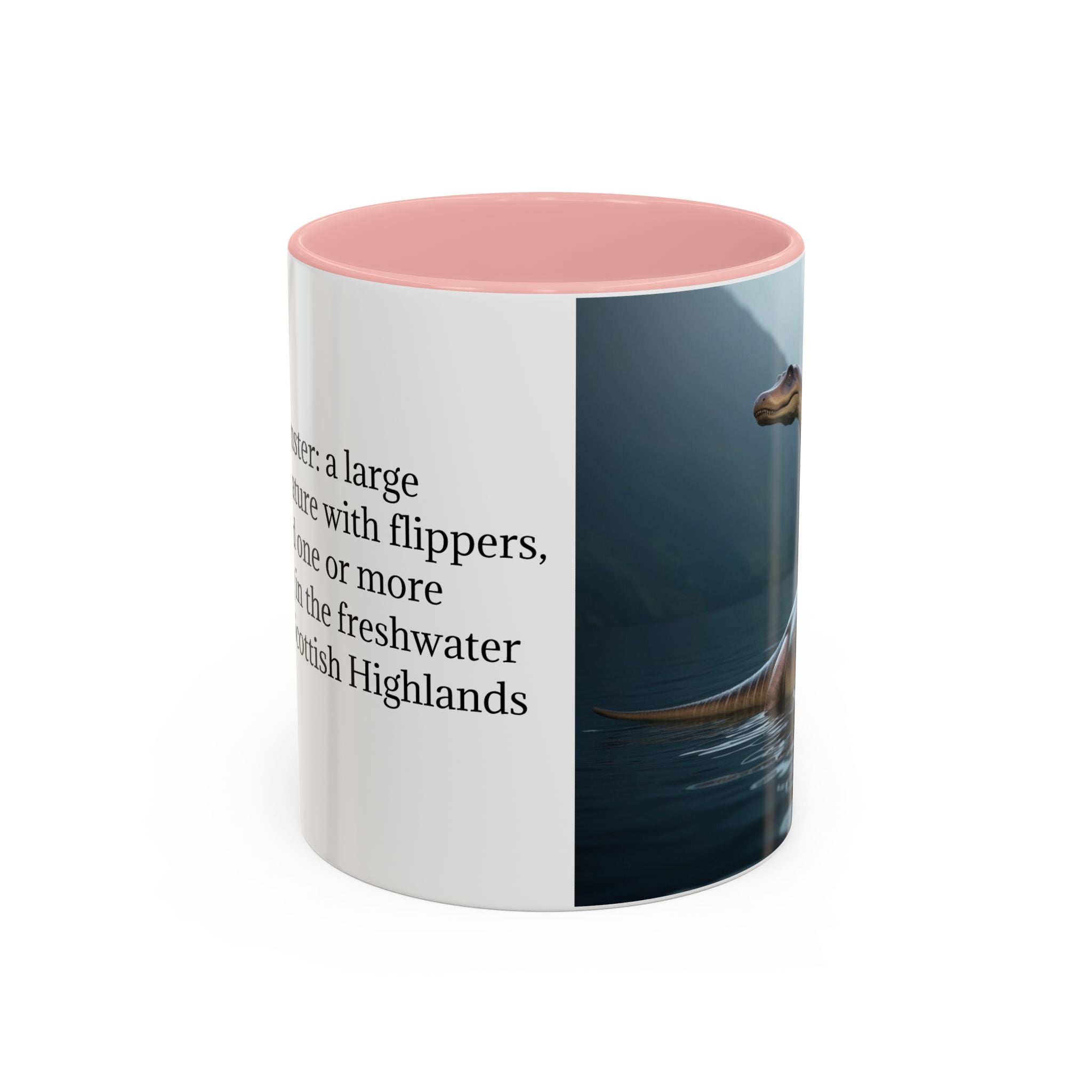 Loch Ness Monster Coffee Cup: Nessie Cryptid Gift, Scottish Sea Creature