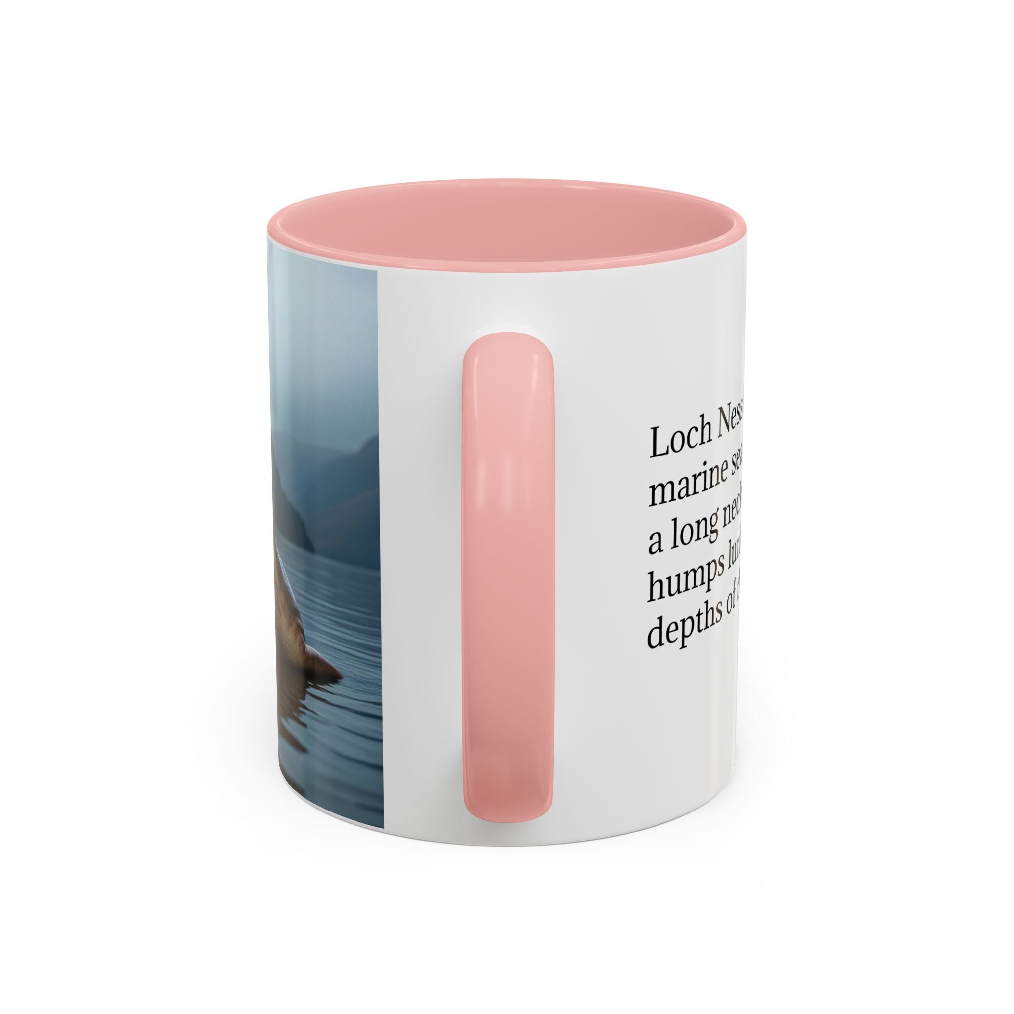 Loch Ness Monster Coffee Cup: Nessie Cryptid Gift, Scottish Sea Creature