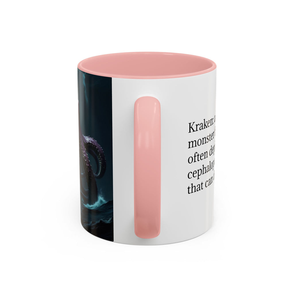 Kraken Coffee Cup: Giant Squid Coffee Mug, Mythical Creature, Octopus Gift