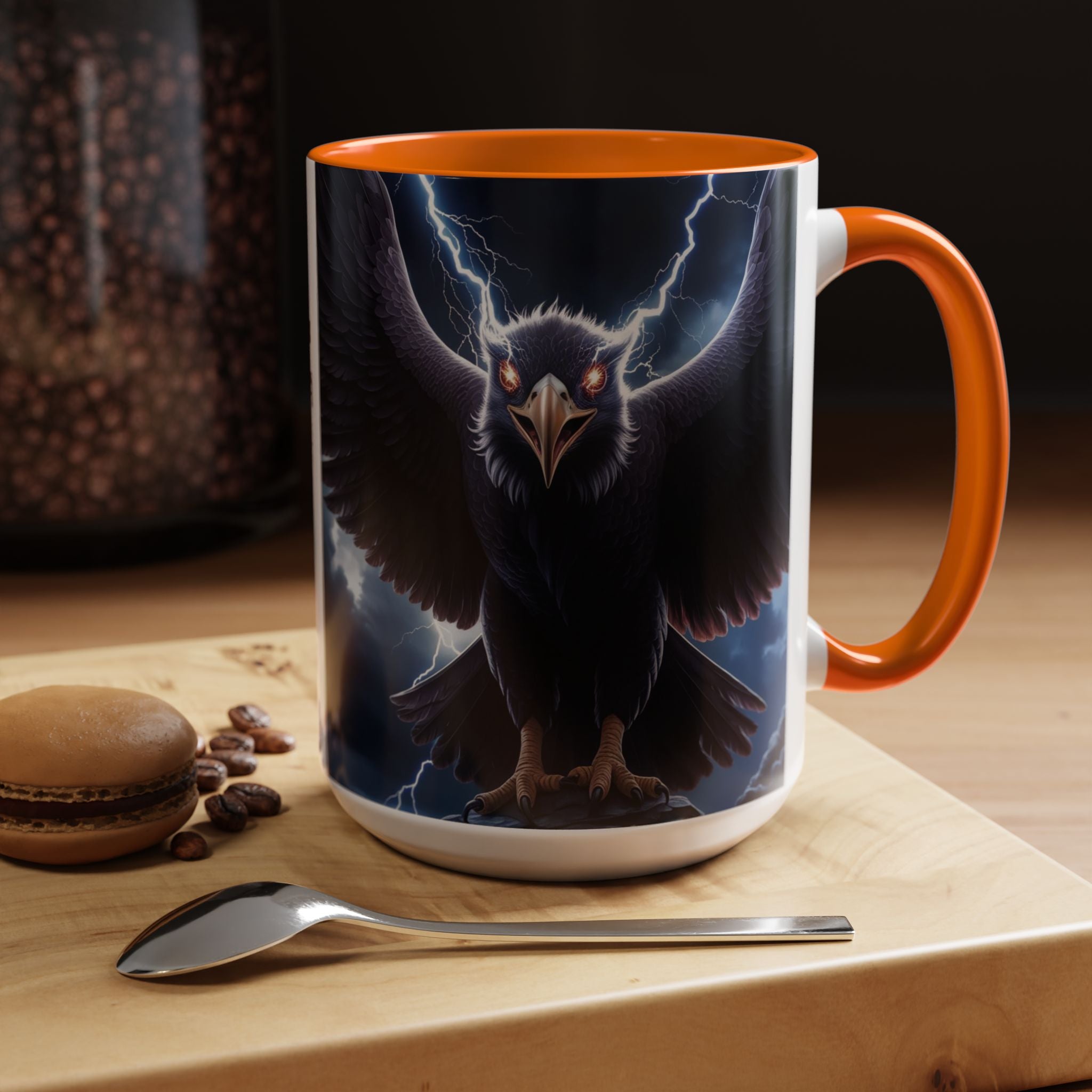 Thunderbird Coffee Mug: Mythical Creature, Native American, Cryptid Eagle