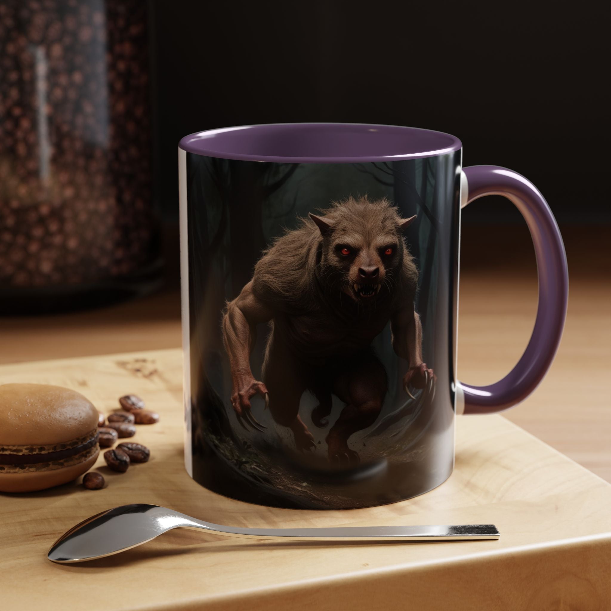 Chupacabra Coffee Mug: Supernatural Beast, Mexican Folklore Gift, Mythical Canine Cryptid