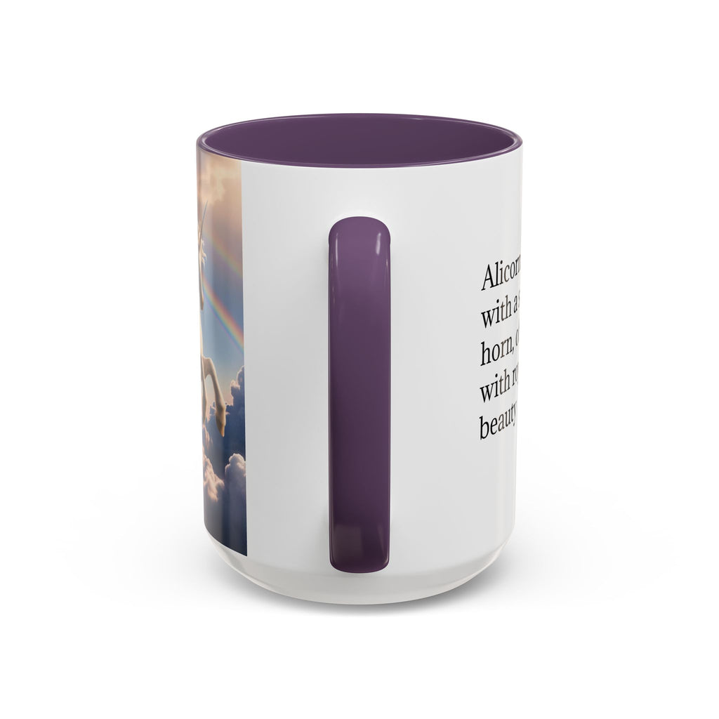 Unicorn Coffee Mug: Enchanted Alicorn, Mythical Creature, Fairytale Gift (Pink)