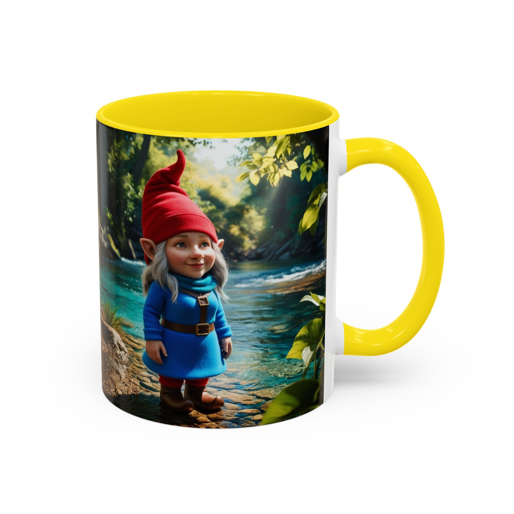 Gnome Mug: Scandinavian Nisse, Nordic Folklore Gift, Mythical Creature Coffee Cup