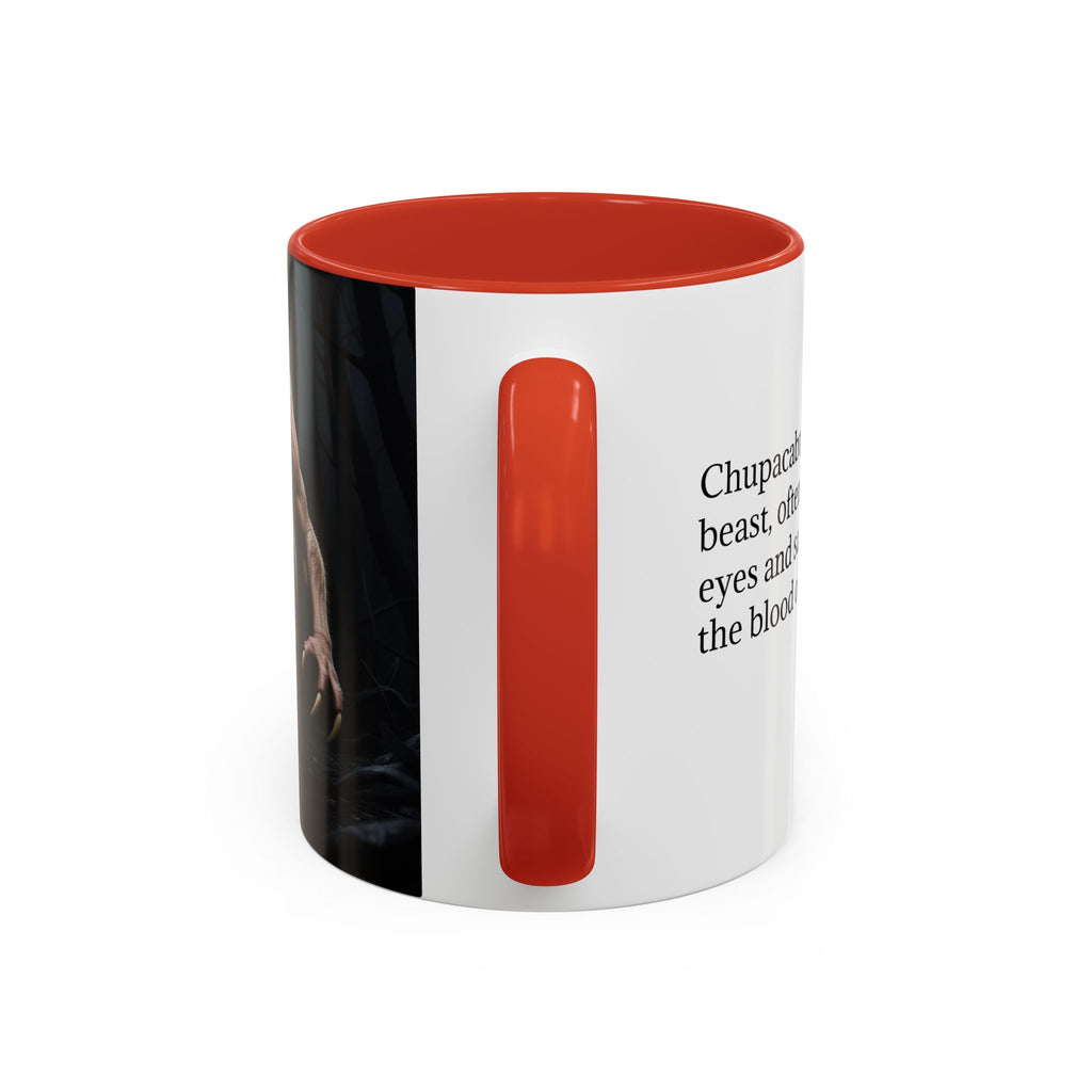Chupacabra Mug: Cryptid Coffee Cup, Supernatural Beast, Mexican Folklore Gift