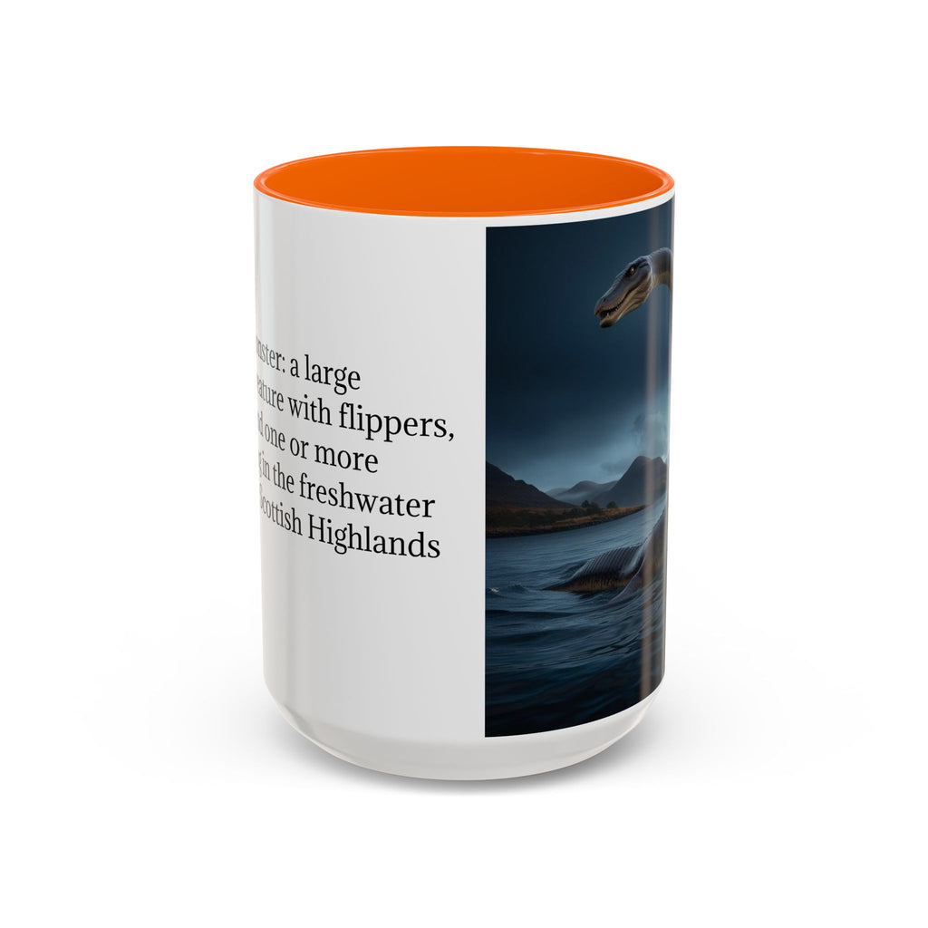 Loch Ness Monster: Nessie Coffee Cup, Legendary Sea Creature, Plesiosaurus Gift