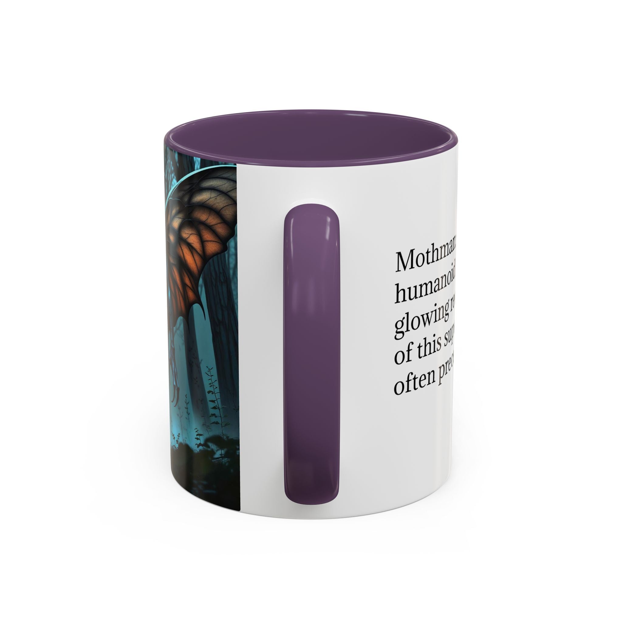 Mothman Mug: Supernatural Coffee Cup, Mythical Creature, Urban Legend (Forrest)