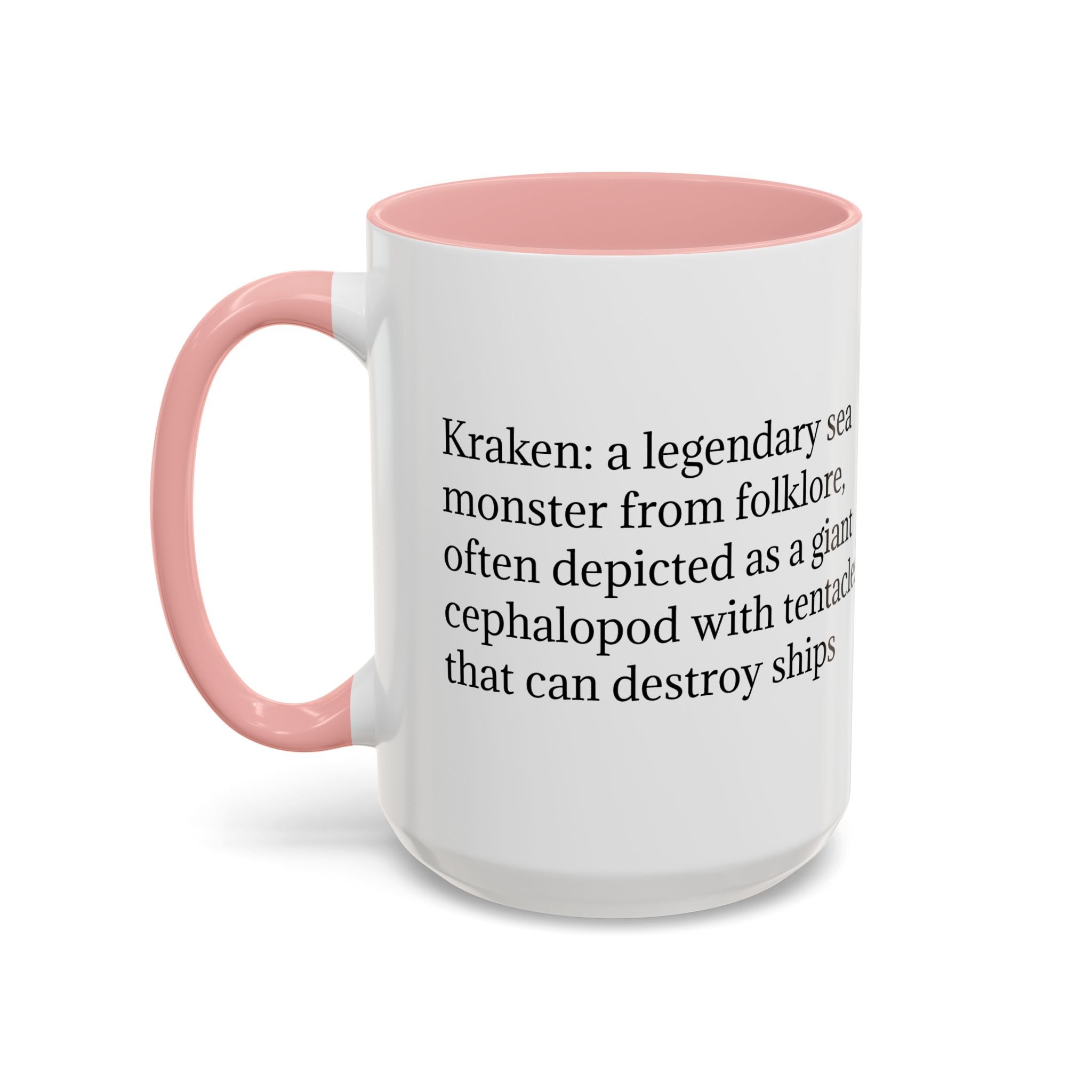 Kraken Coffee Mug: Giant Squid Coffee Cup, Legendary Monster, Nautical Gift