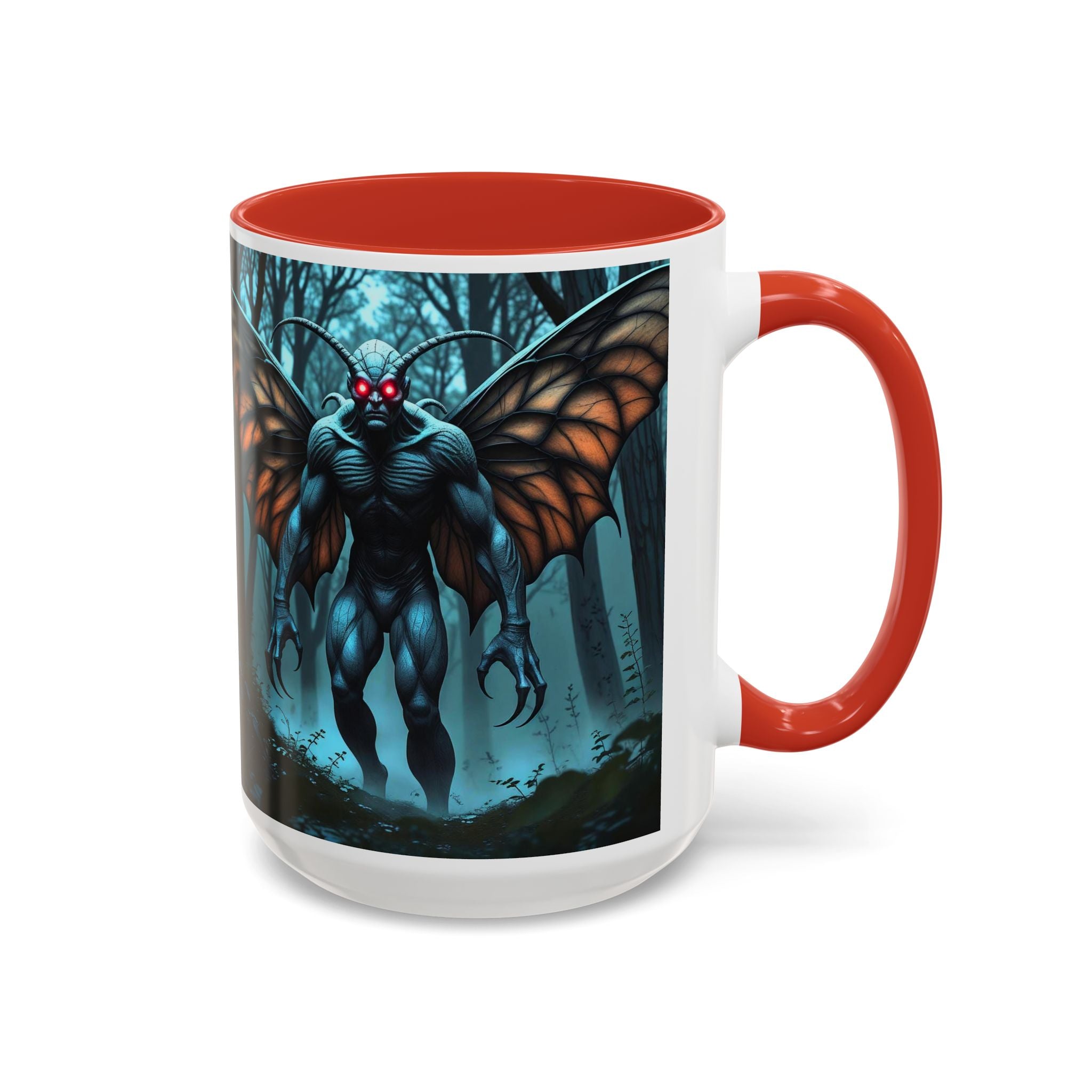 Mothman Mug: Supernatural Coffee Cup, Mythical Creature, Urban Legend (Forrest)