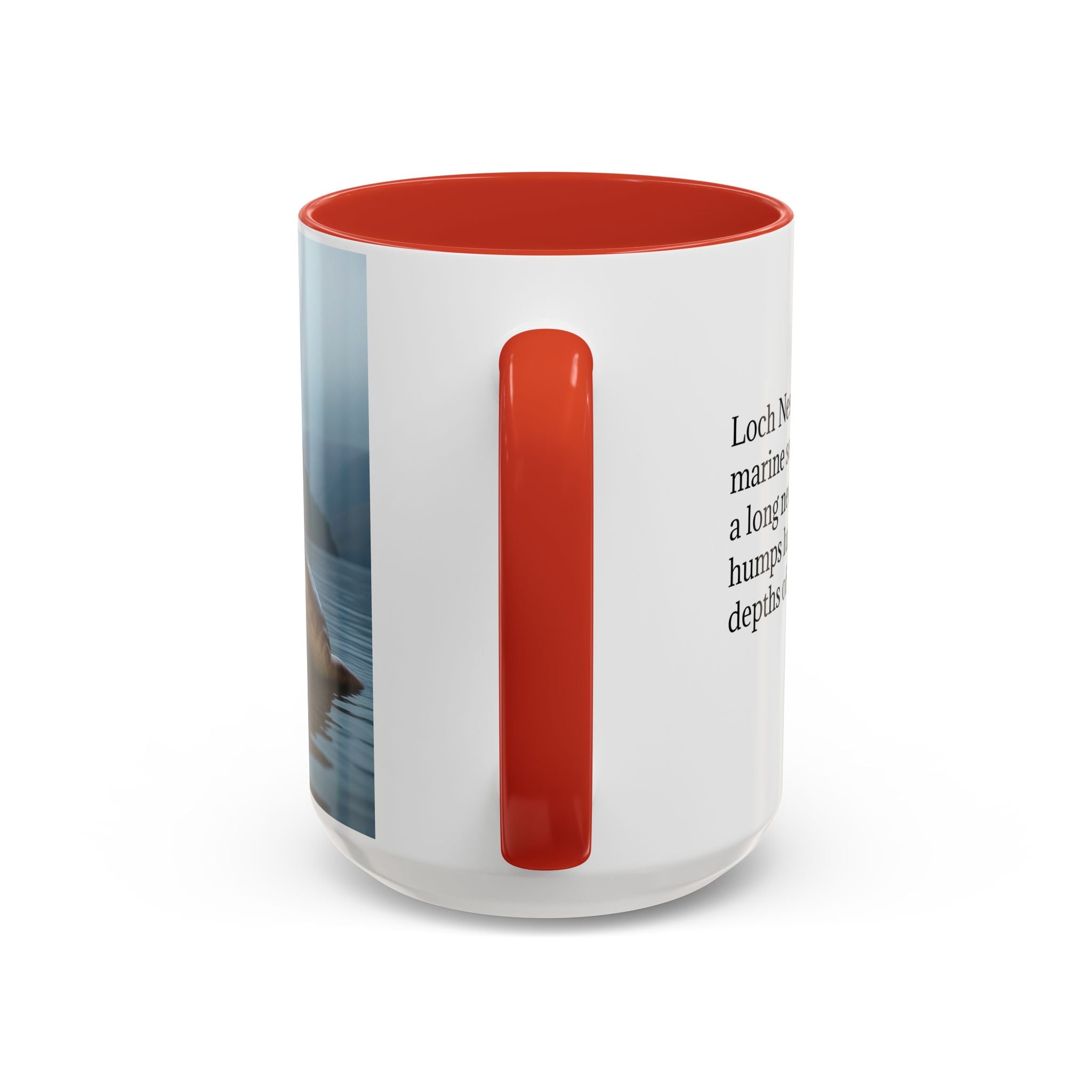 Loch Ness Monster Coffee Cup: Nessie Cryptid Gift, Scottish Sea Creature
