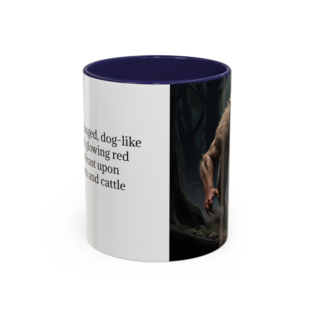 Chupacabra Coffee Mug: Supernatural Beast, Mexican Folklore Gift, Mythical Canine Cryptid