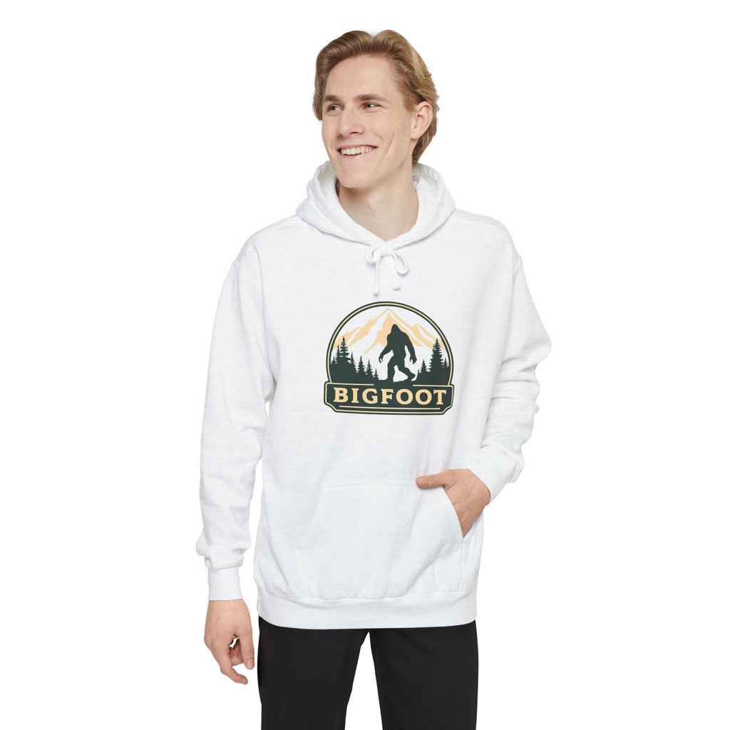 Sasquatch Hoodie - Comfort Colors® | Bigfoot Sweatshirt, Hiking Gift for Nature Lovers, Cozy Unisex Pullover