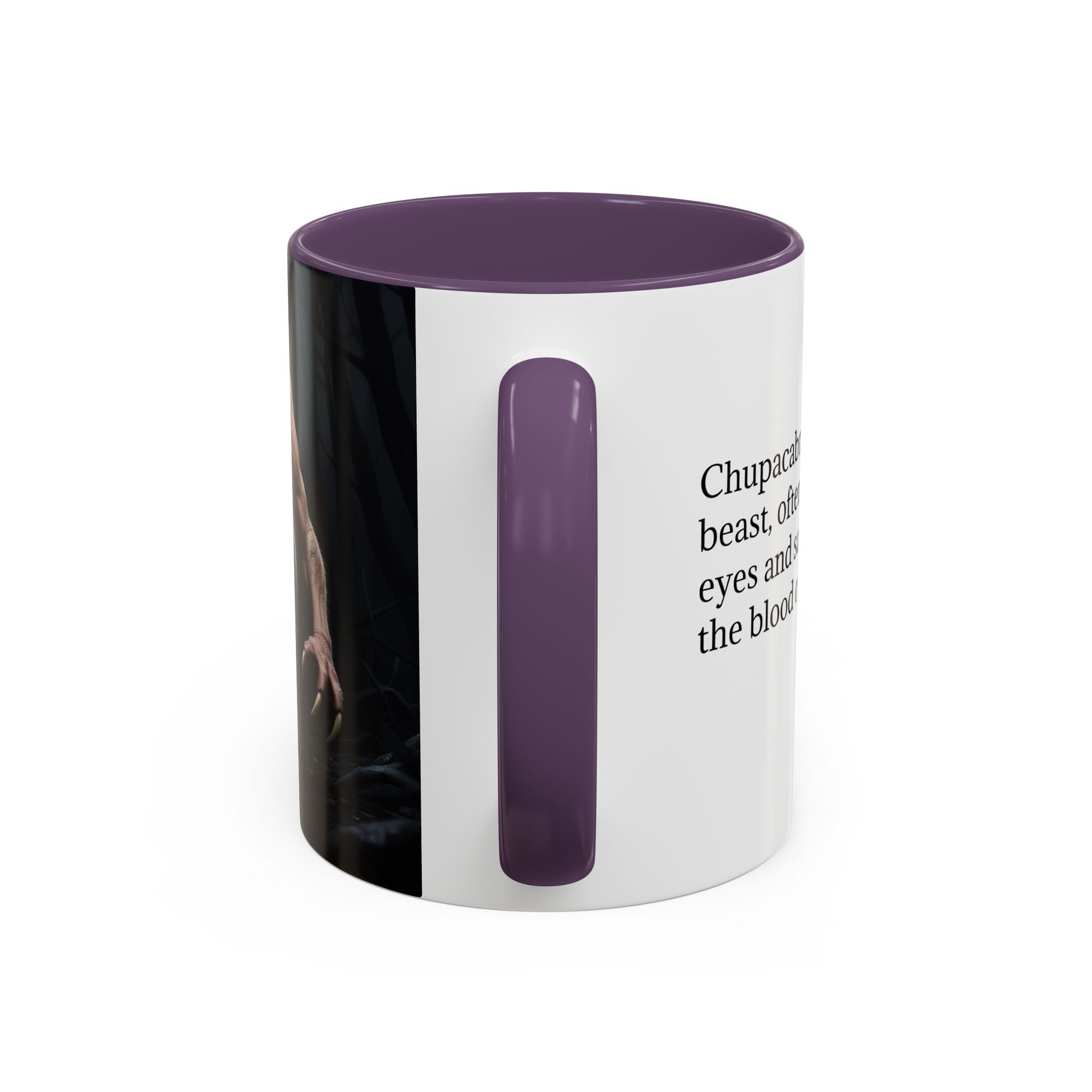 Chupacabra Mug: Cryptid Coffee Cup, Supernatural Beast, Mexican Folklore Gift