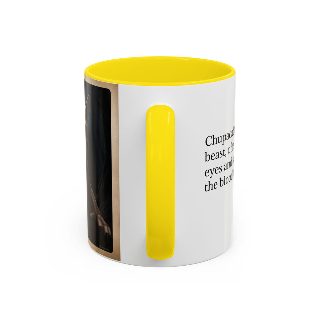 Chupacabra Mug: Supernatural Coffee Cup, Cryptid Beast, Mexican Folklore Gift