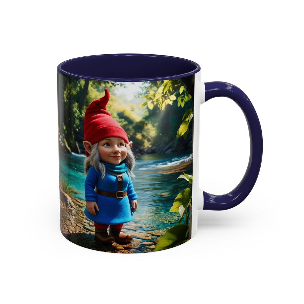Gnome Mug: Scandinavian Nisse, Nordic Folklore Gift, Mythical Creature Coffee Cup