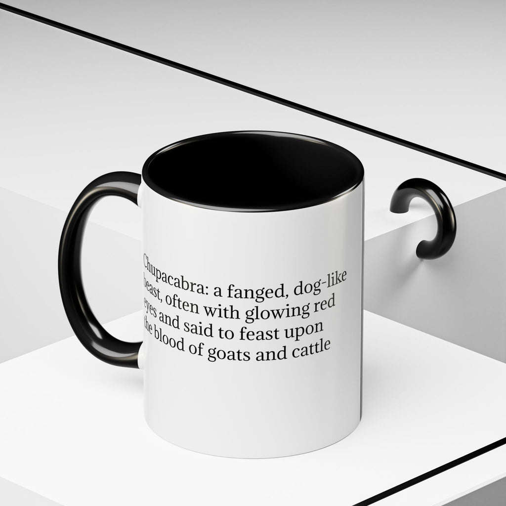 Chupacabra Mug: Cryptid Coffee Cup, Supernatural Beast, Mexican Folklore Gift