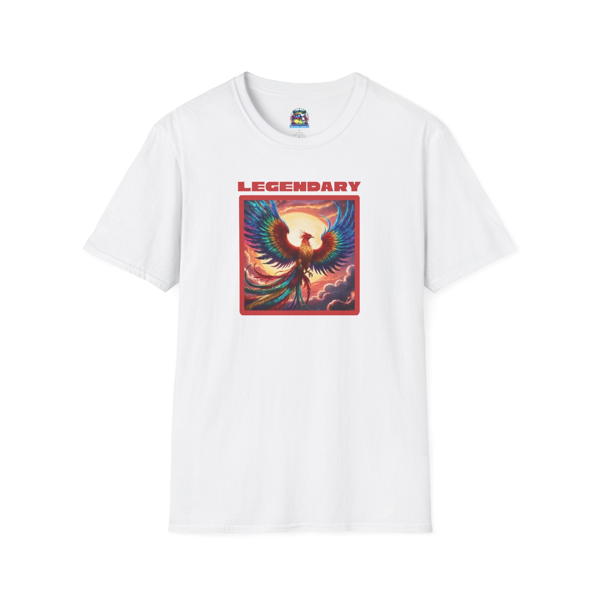 Phoenix Graphic Tee: Legendary Bird, Soft Cotton Shirt, Phoenix Rising Gift