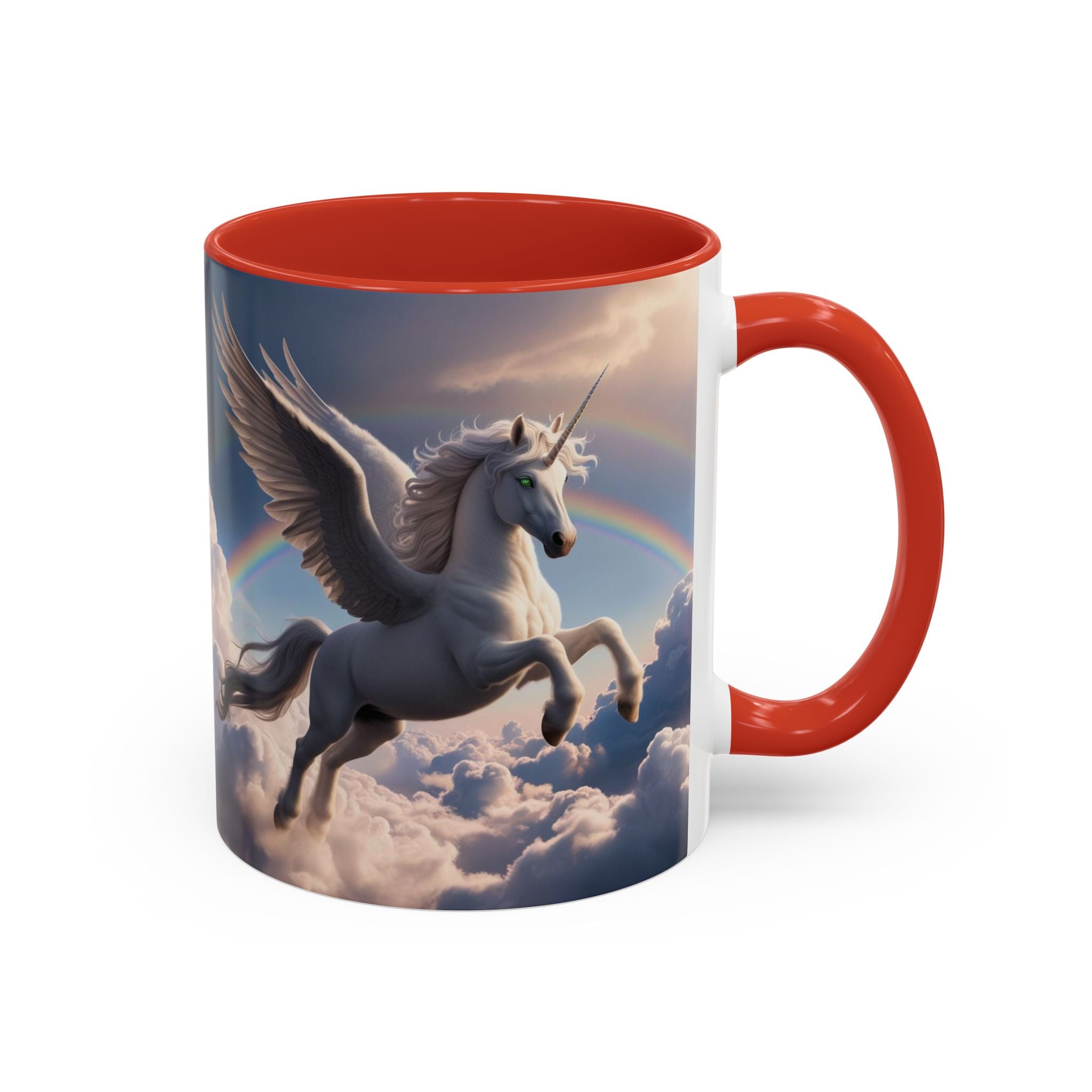 Unicorn Coffee Mug: Enchanted Alicorn, Mythical Creature, Fairytale Gift (Pink)