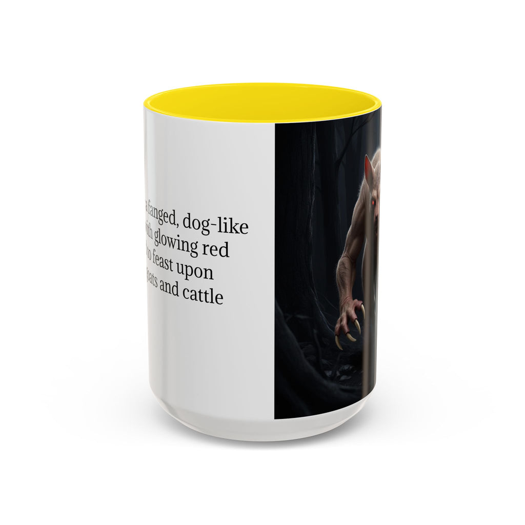 Chupacabra Mug: Cryptid Coffee Cup, Supernatural Beast, Mexican Folklore Gift