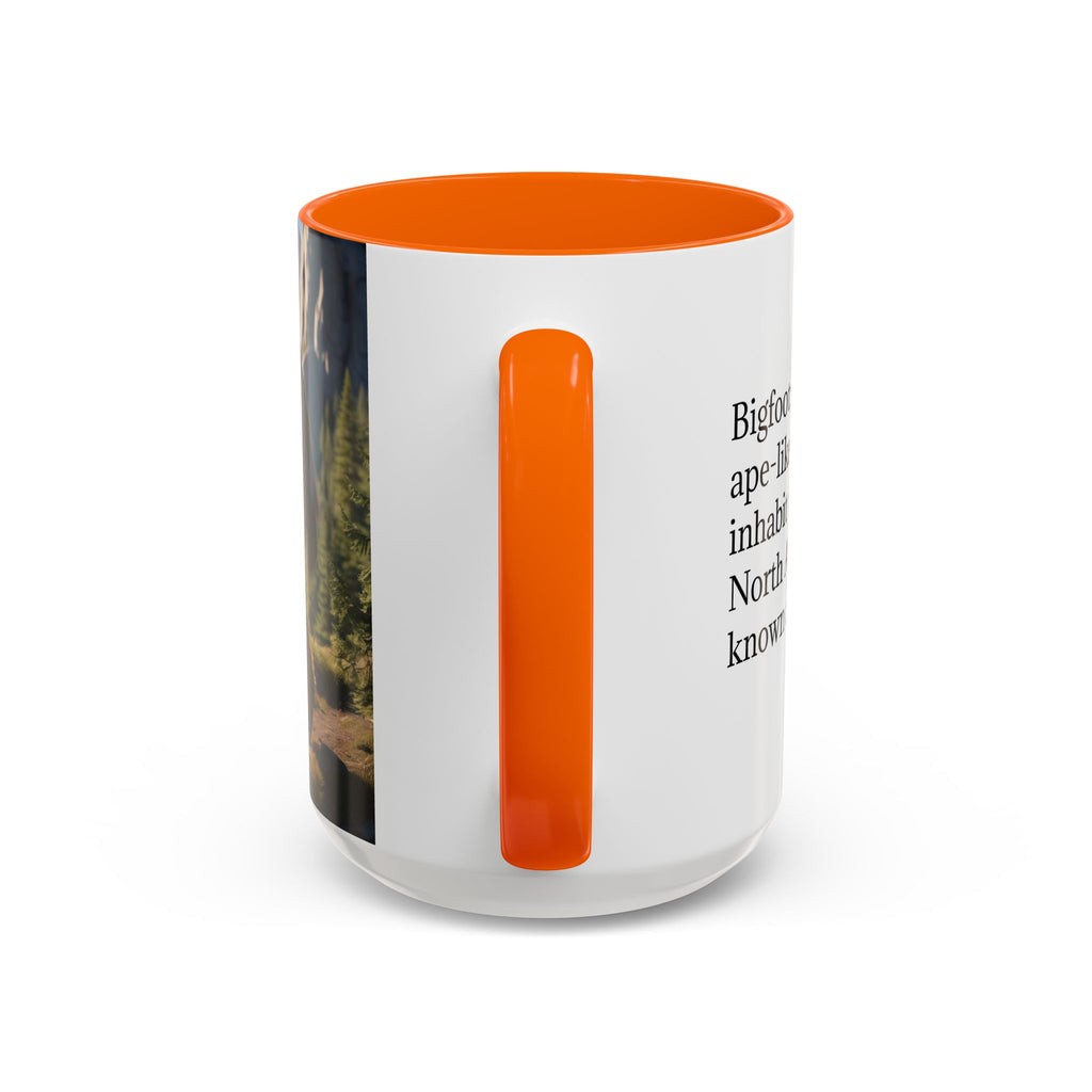 Bigfoot Coffee Cup: Sasquatch Coffee Mug, Pacific Northwest Cryptid, Mythical Creature