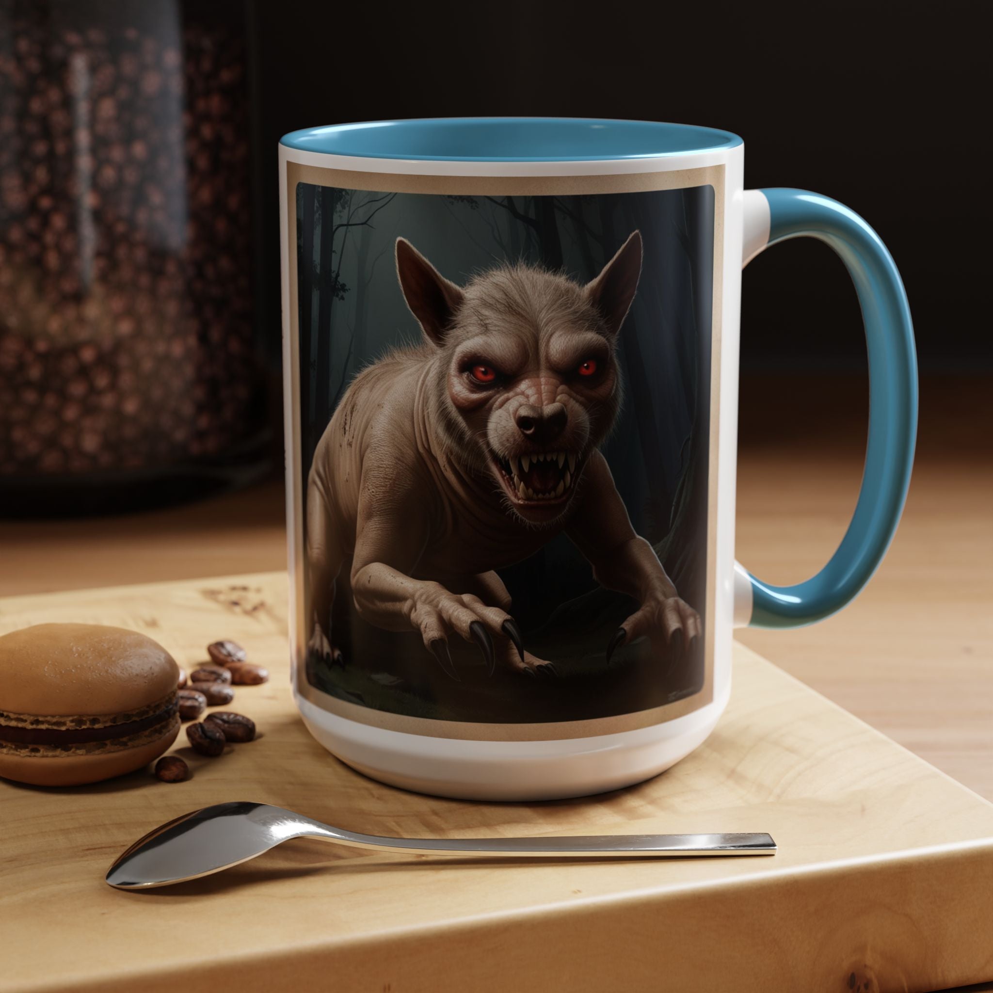 Chupacabra Mug: Supernatural Coffee Cup, Cryptid Beast, Mexican Folklore Gift
