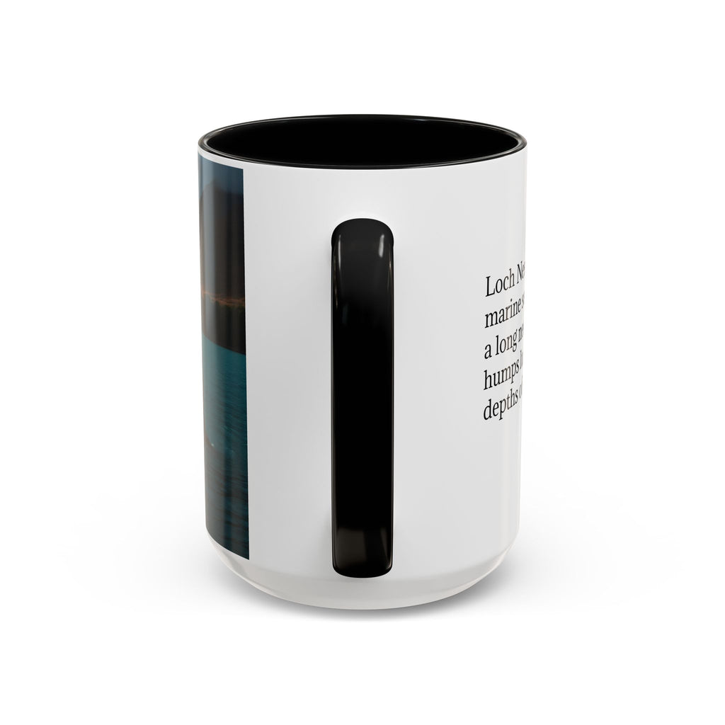 Loch Ness Monster Coffee Mug: Nessie Cryptid Gift, Scottish Sea Creature
