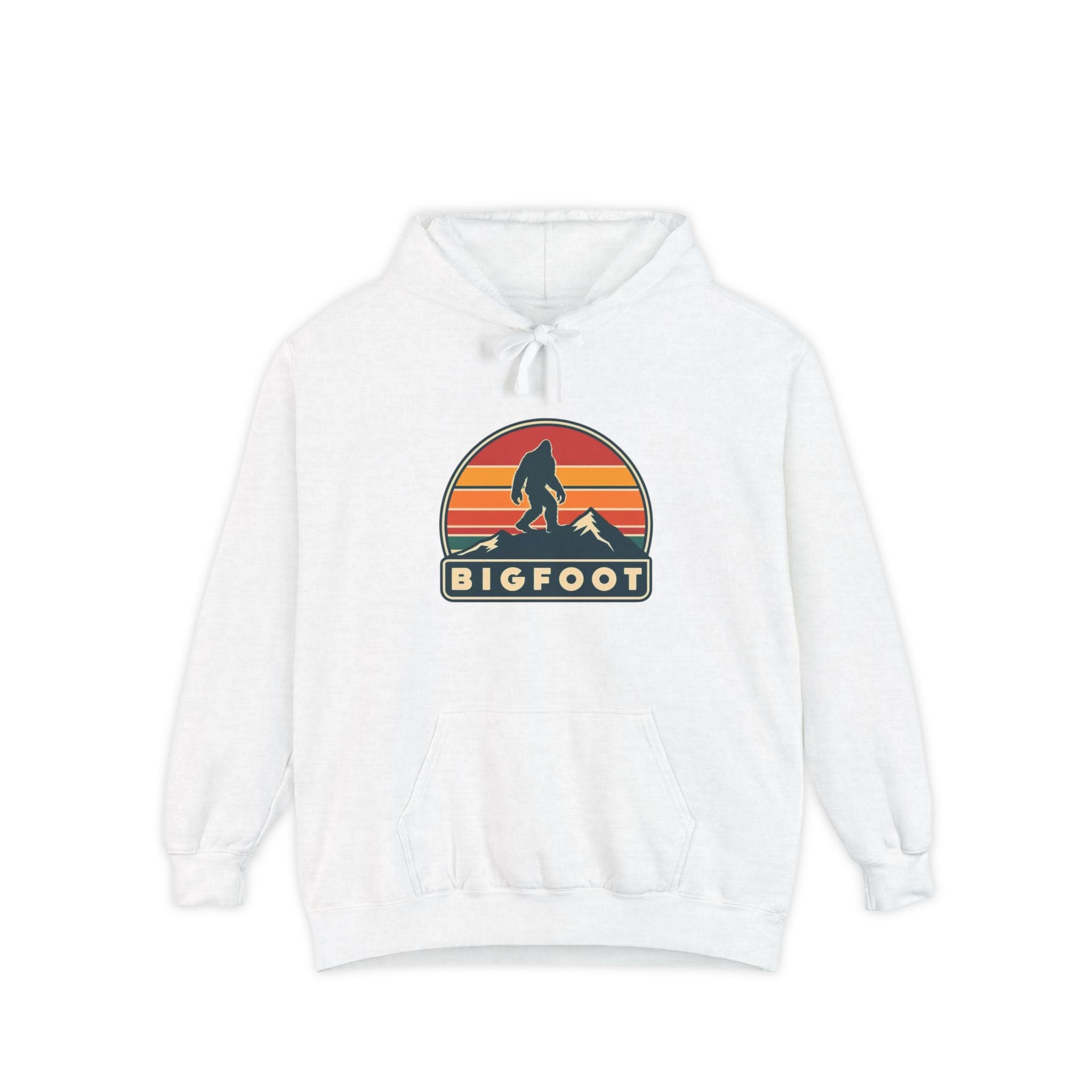 Bigfoot Hoodie Comfort Colors® | Sasquatch Sweatshirt, Cozy Unisex Pullover, Wilderness Adventure Apparel,