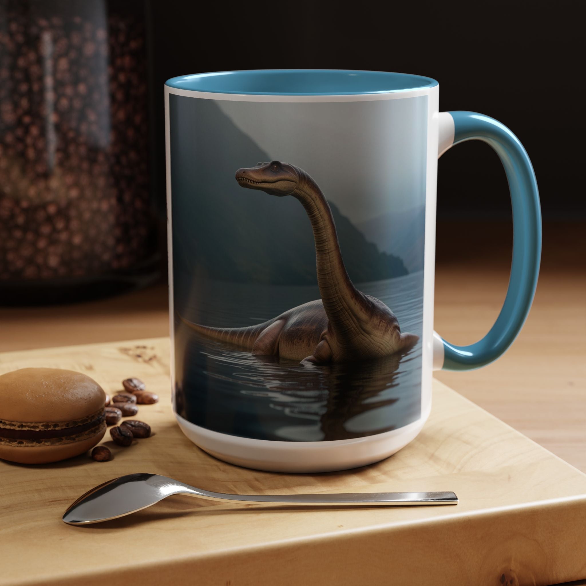 Loch Ness Monster Coffee Cup: Nessie Cryptid Gift, Scottish Sea Creature
