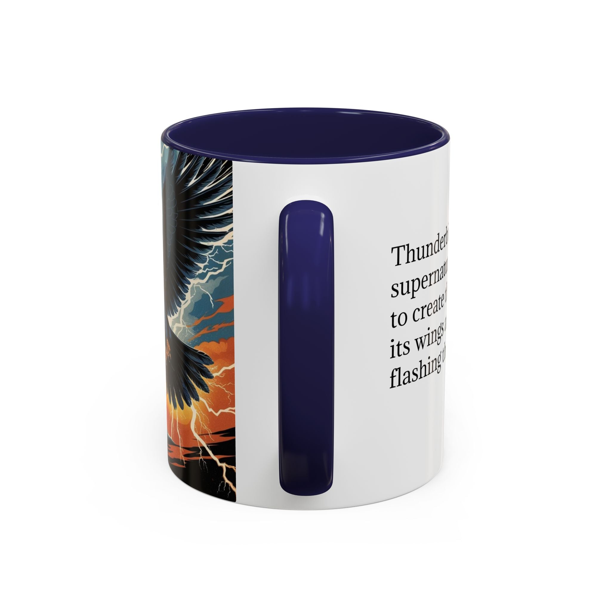 Thunderbird Coffee Cup: Native American Folklore, Legendary Creature, Coffee Mug Gift