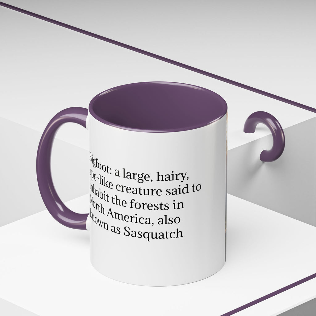 Bigfoot Coffee Cup: Sasquatch Coffee Mug, Pacific Northwest Cryptid, Mythical Creature