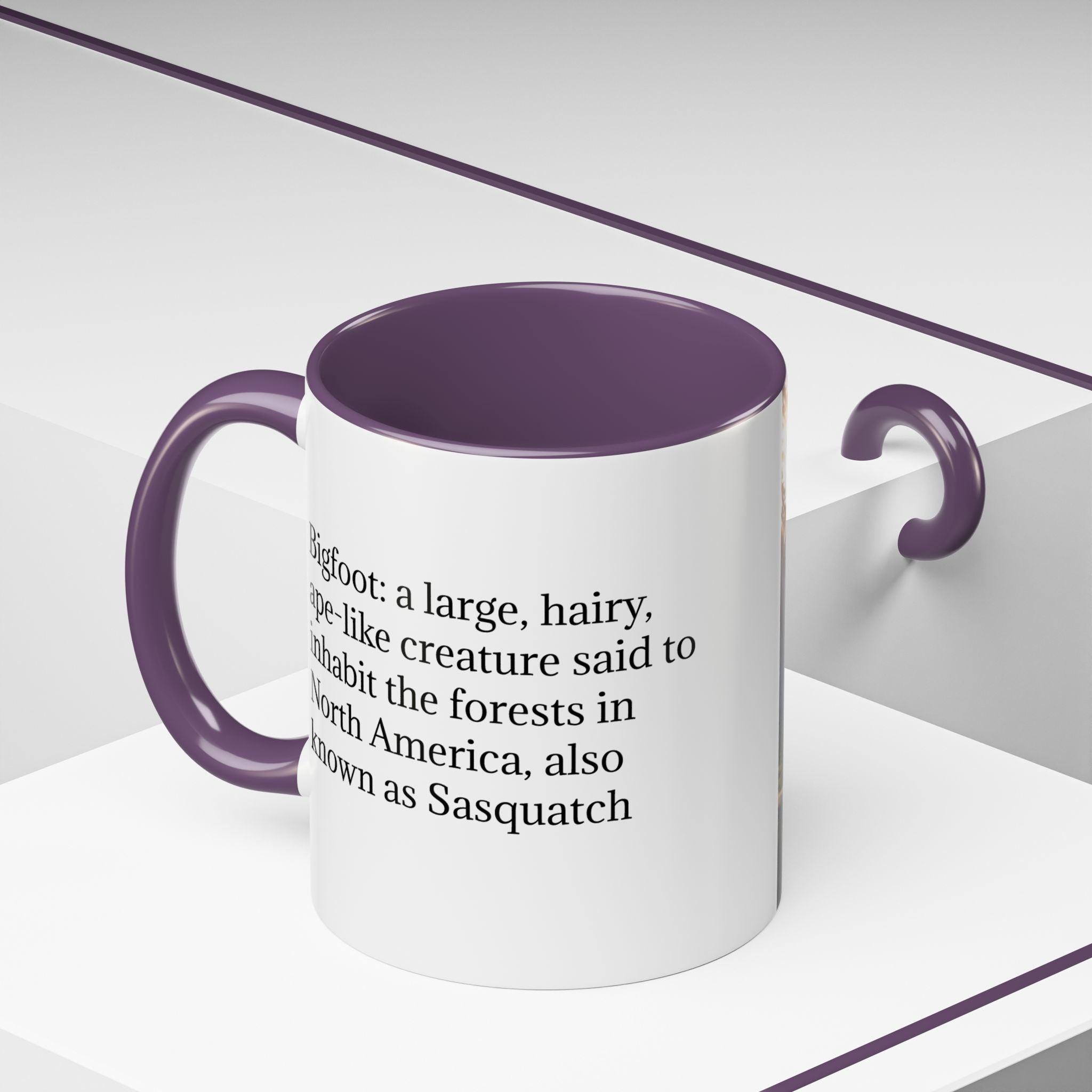 Bigfoot Coffee Cup: Sasquatch Coffee Mug, Pacific Northwest Cryptid, Mythical Creature