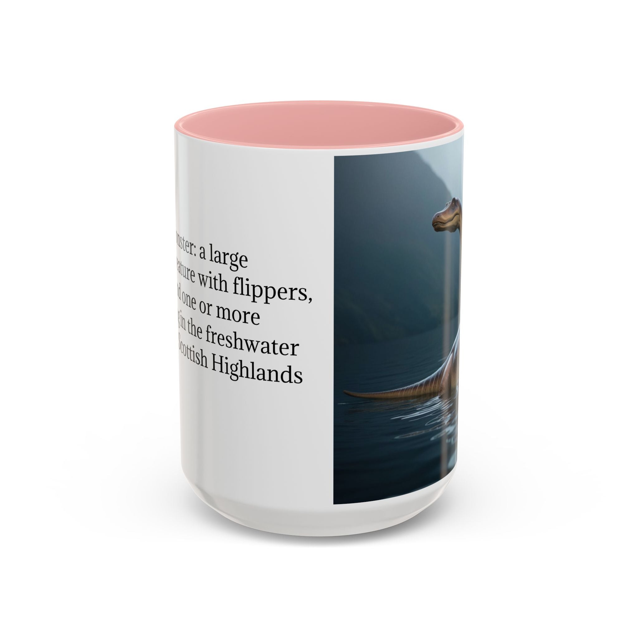 Loch Ness Monster Coffee Cup: Nessie Cryptid Gift, Scottish Sea Creature